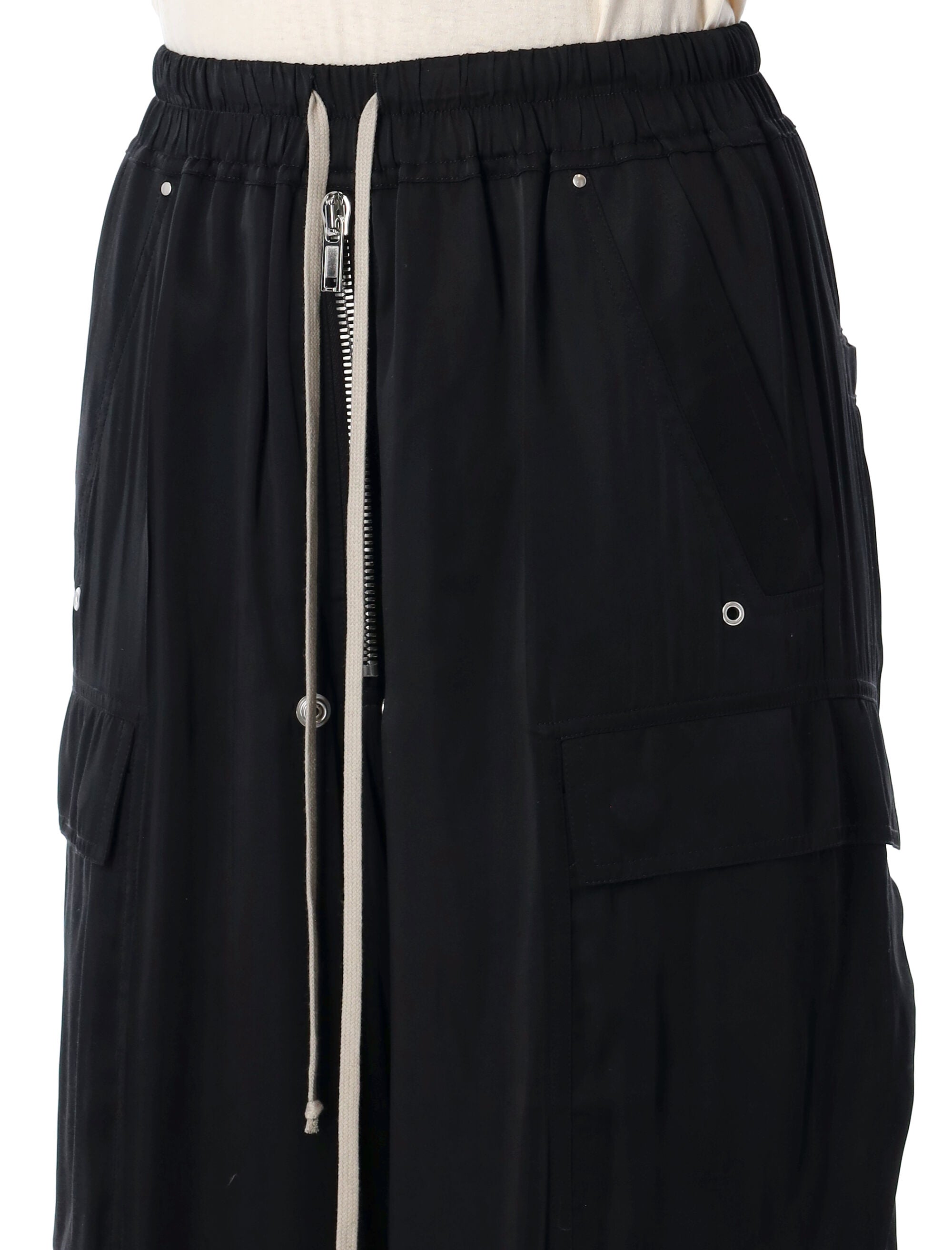 RICK OWENS Low Crotch Cargo Pants - Size 40