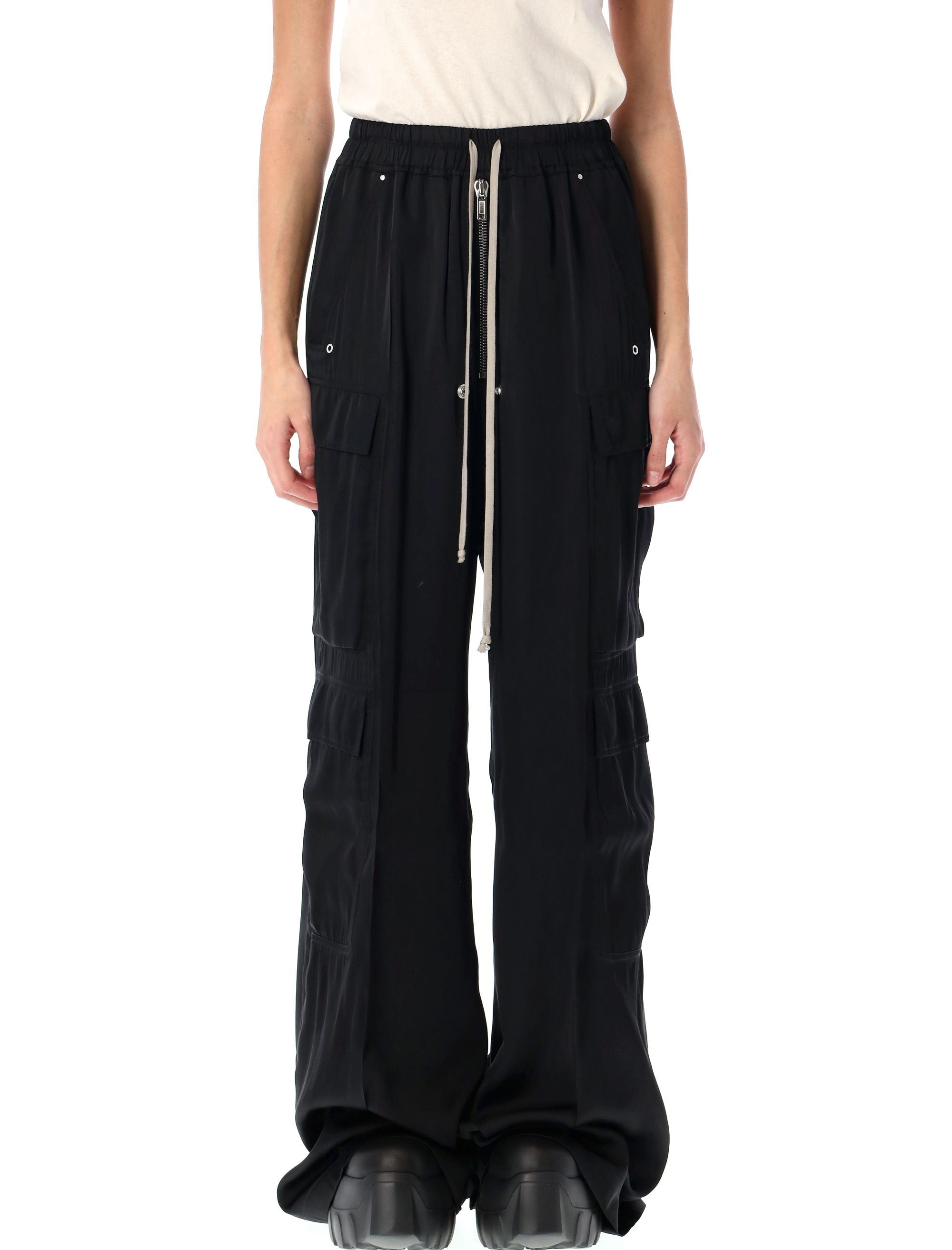 RICK OWENS Low Crotch Cargo Pants - Size 40