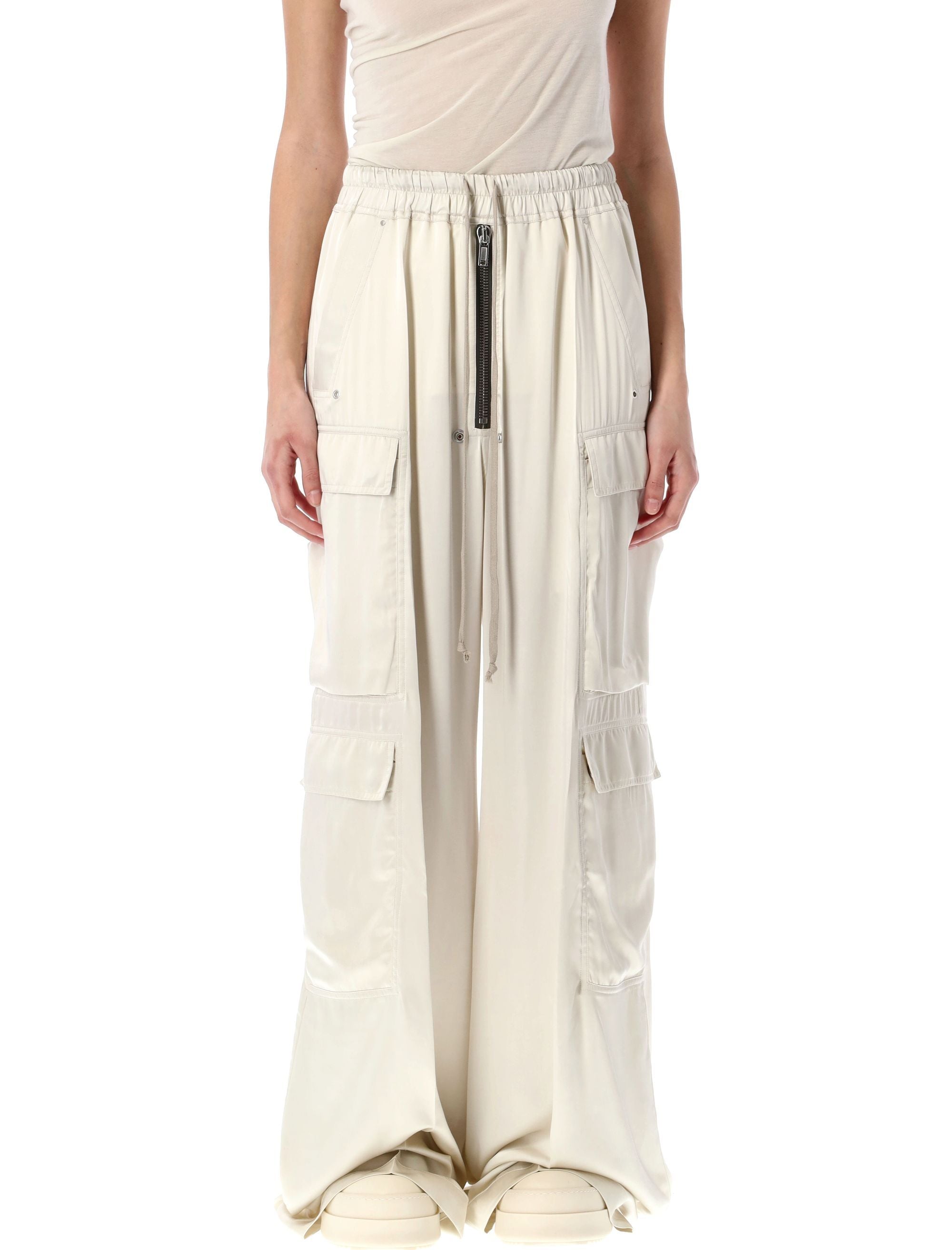 RICK OWENS Low Crotch Wide Leg Pants Size 40