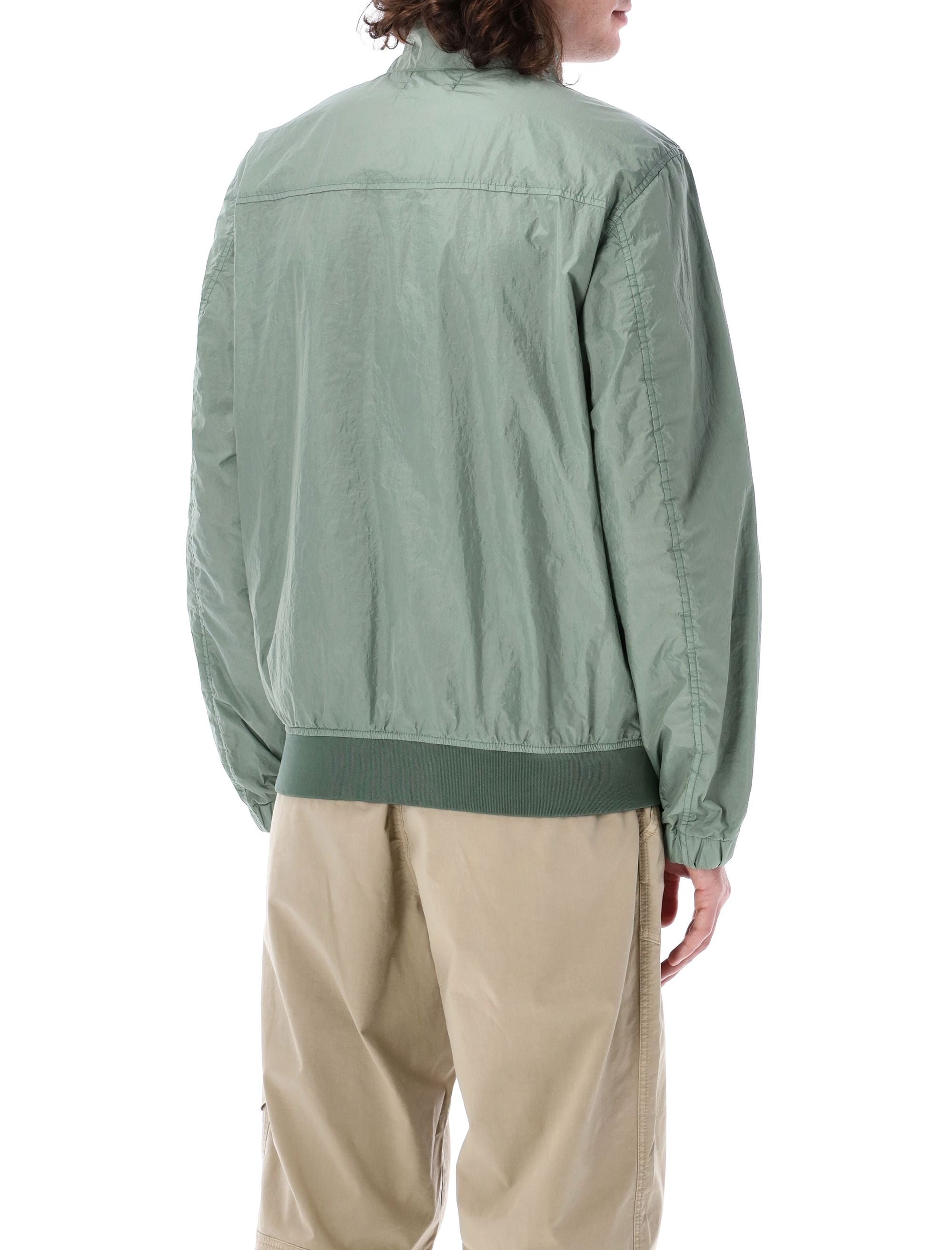 STONE ISLAND Crinkle Bomber Jacket - Size L