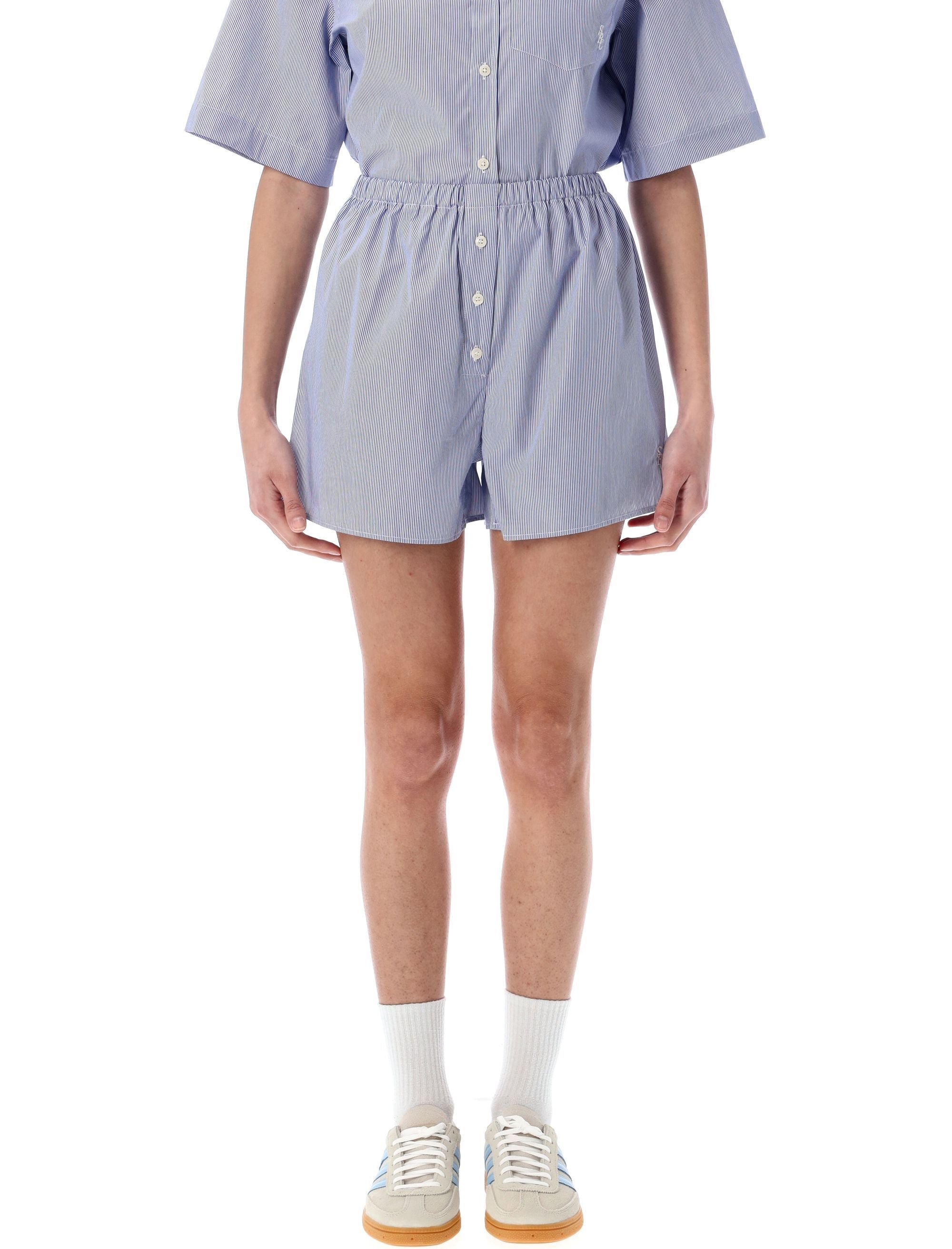 SPORTY & RICH Sporty Mini Boxer Shorts - Women's Size S