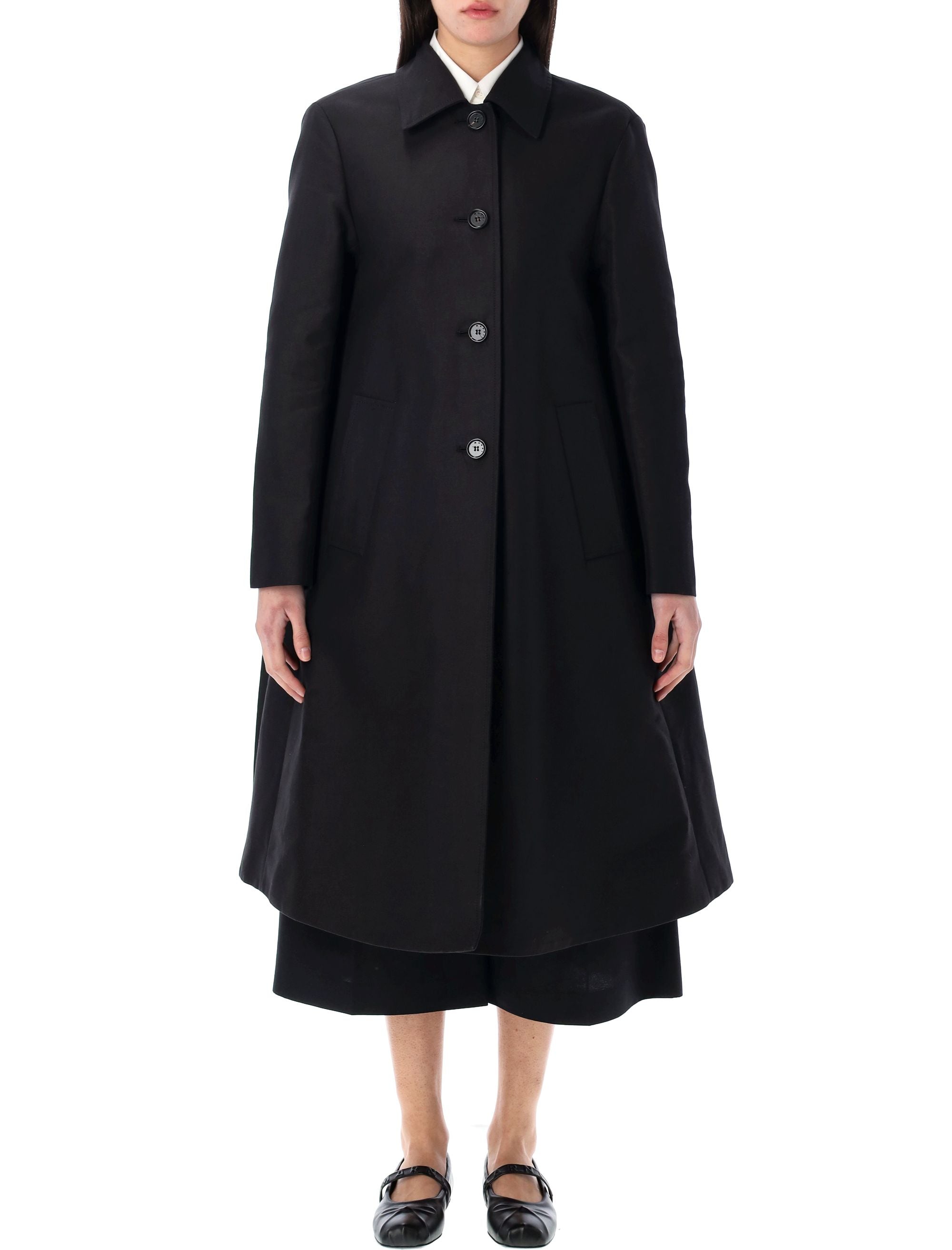 MARNI Classic A-Line Duster Jacket Size 40