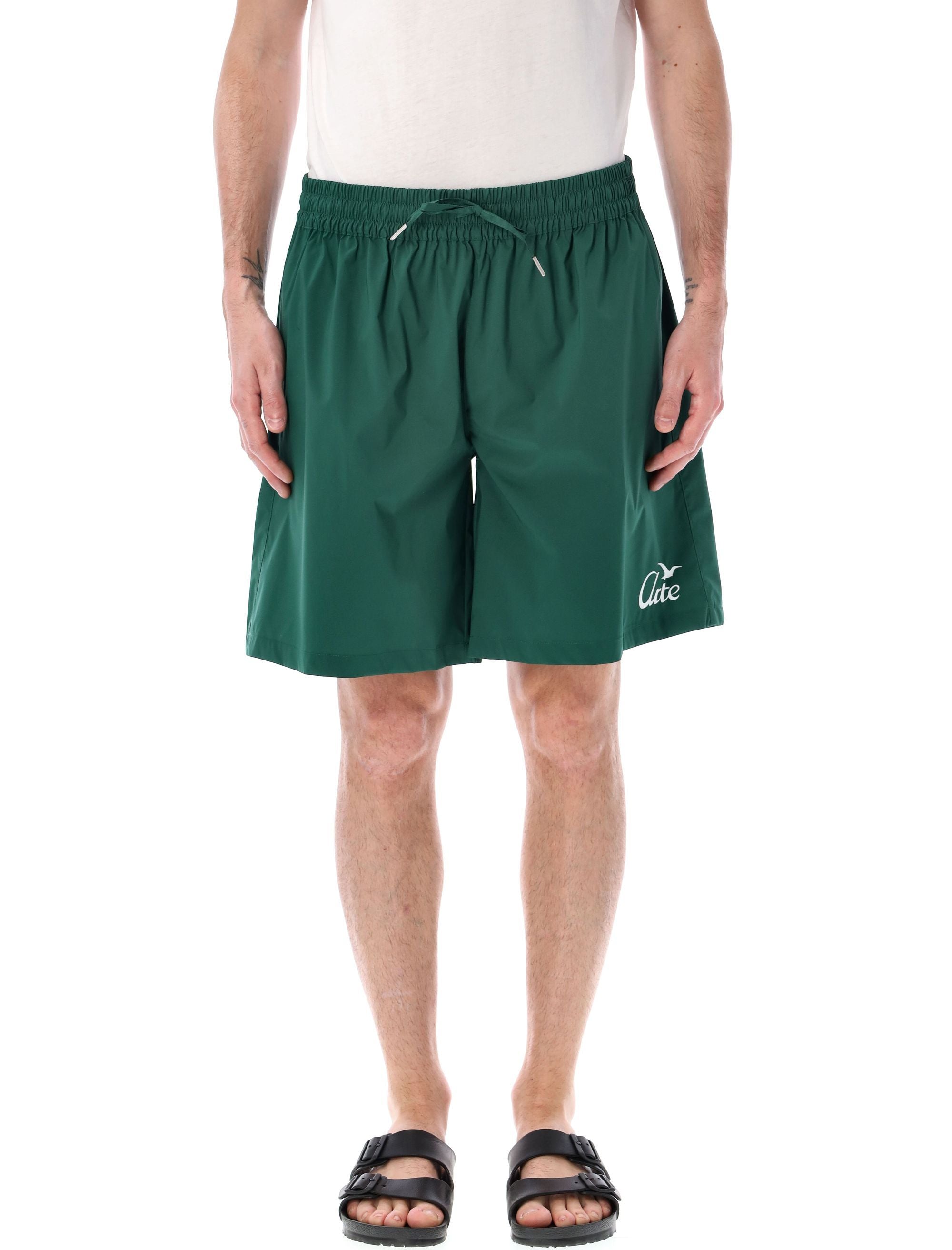 ARTE ANTWERP Birds Logo Shorts - Relaxed Fit for Men (L)