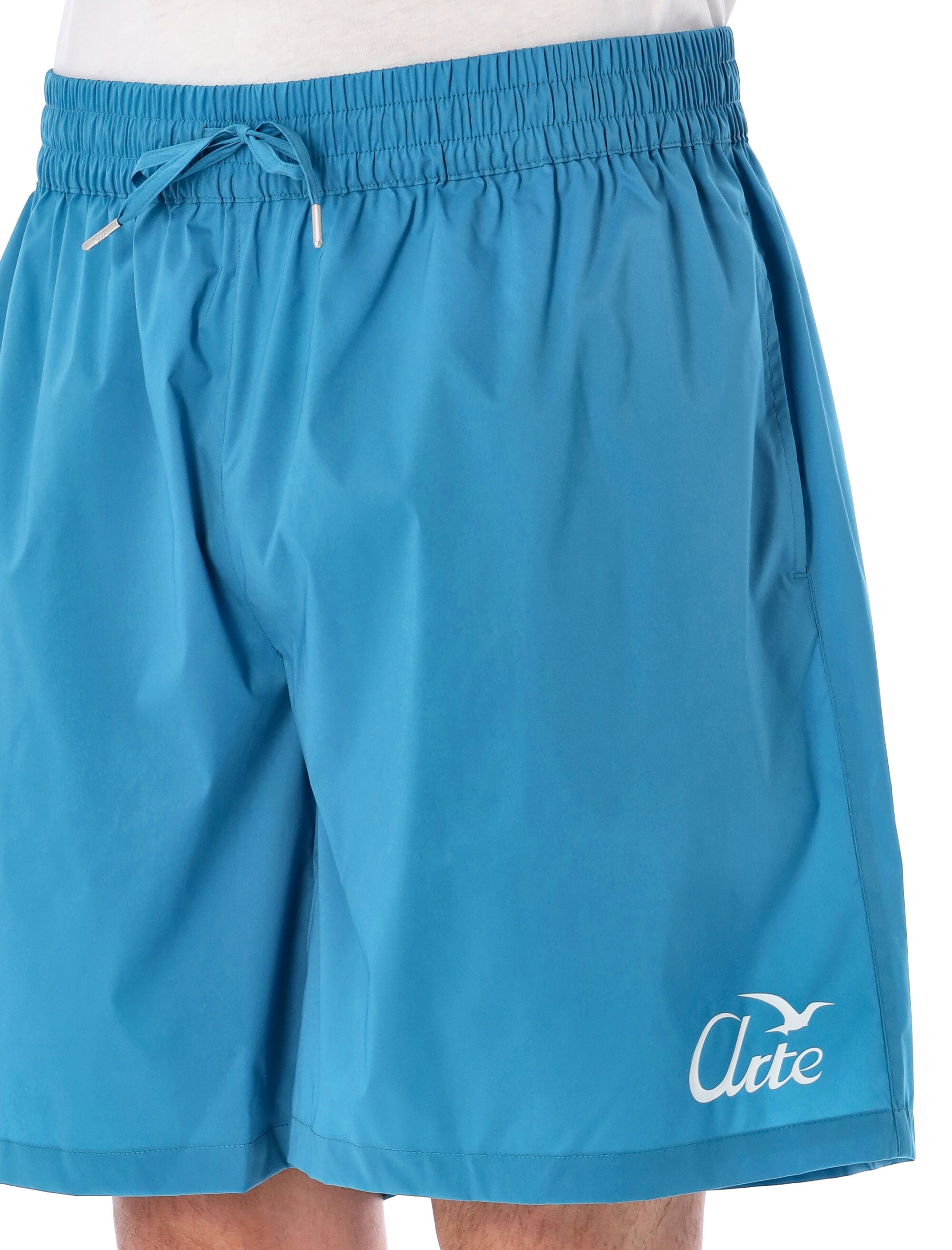 ARTE ANTWERP Premium Birds Logo Shorts - Size L