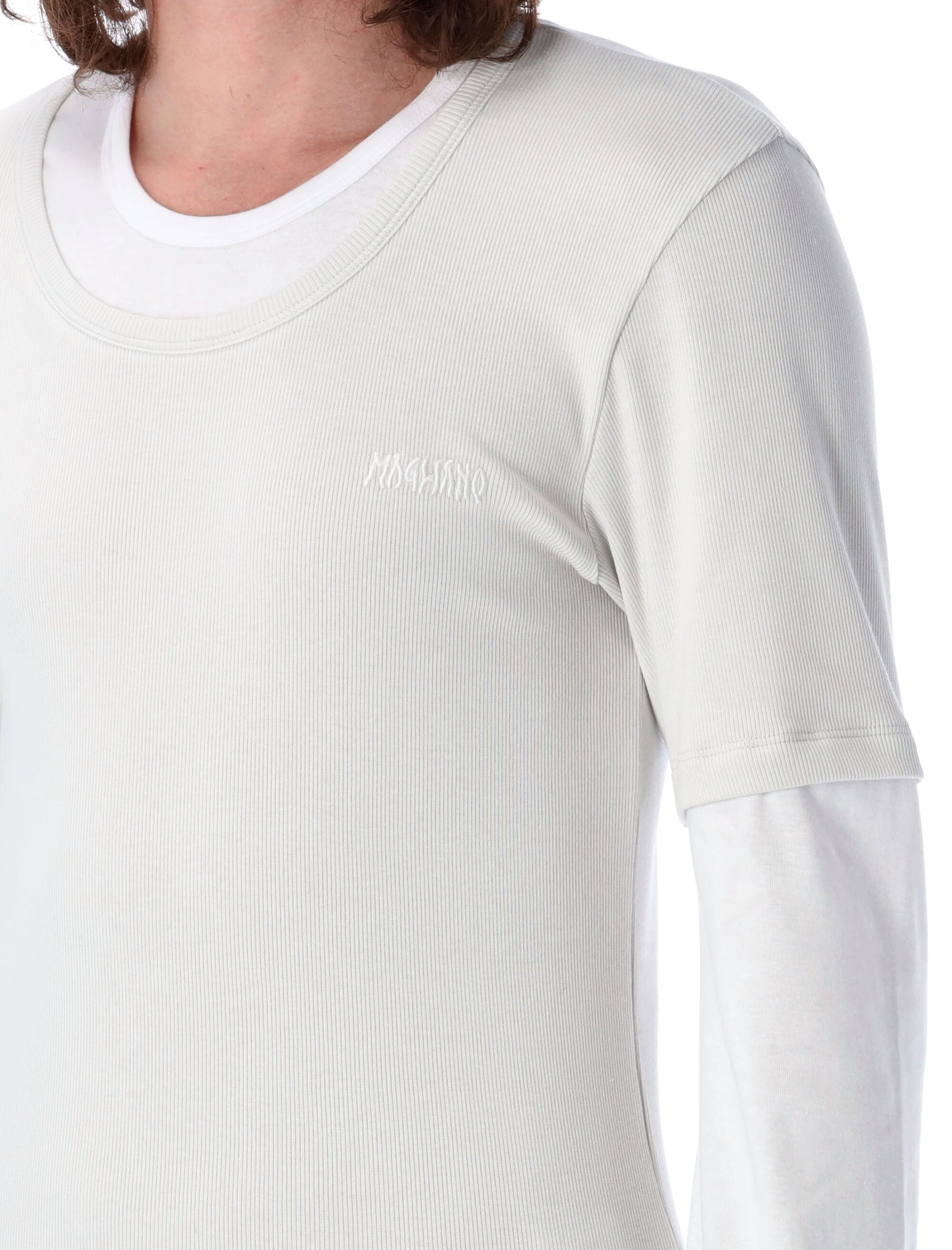 MAGLIANO Men's Long Sleeve Double T-Shirt - Slim Fit