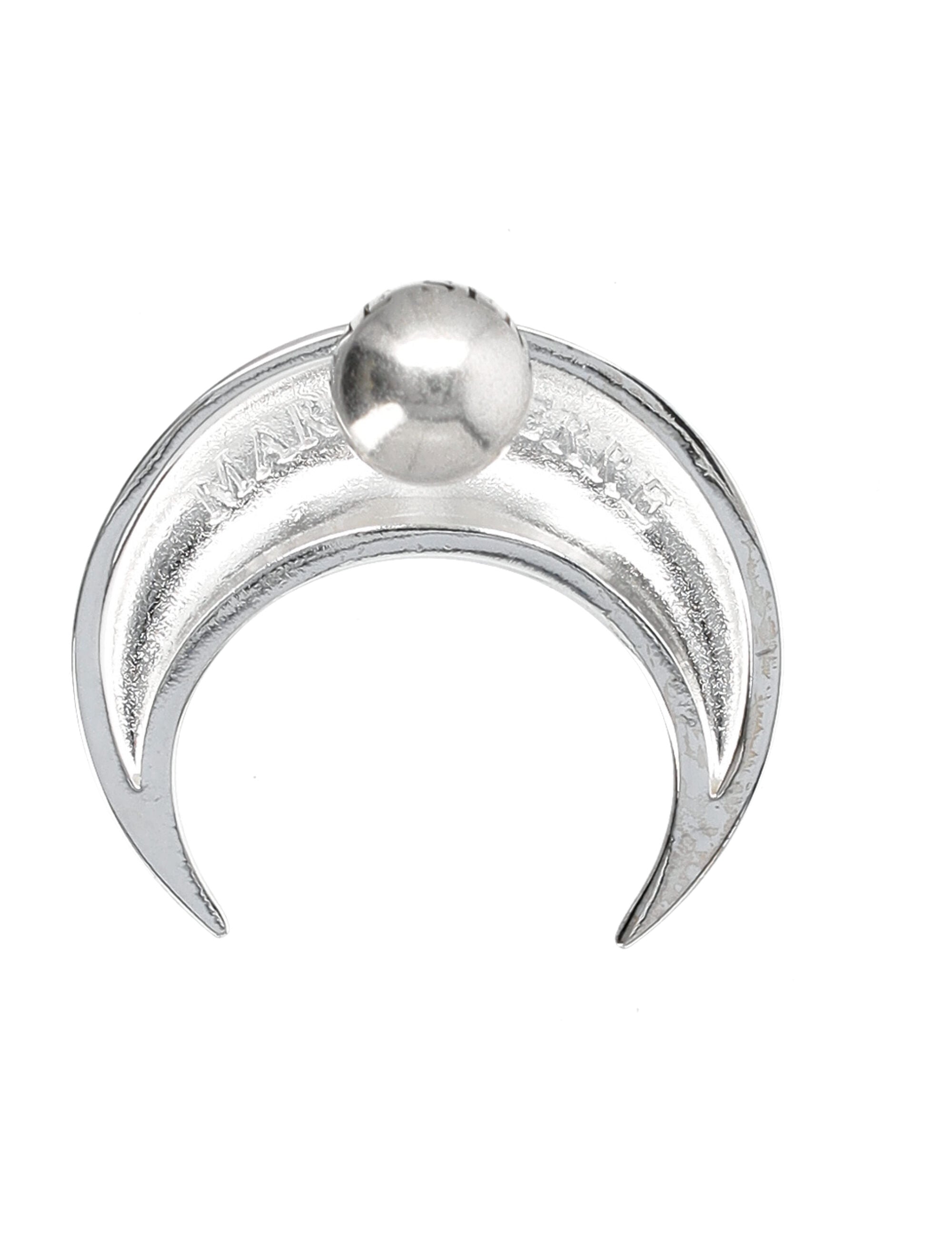 MARINE SERRE Large Crescent Moon Earring for Men