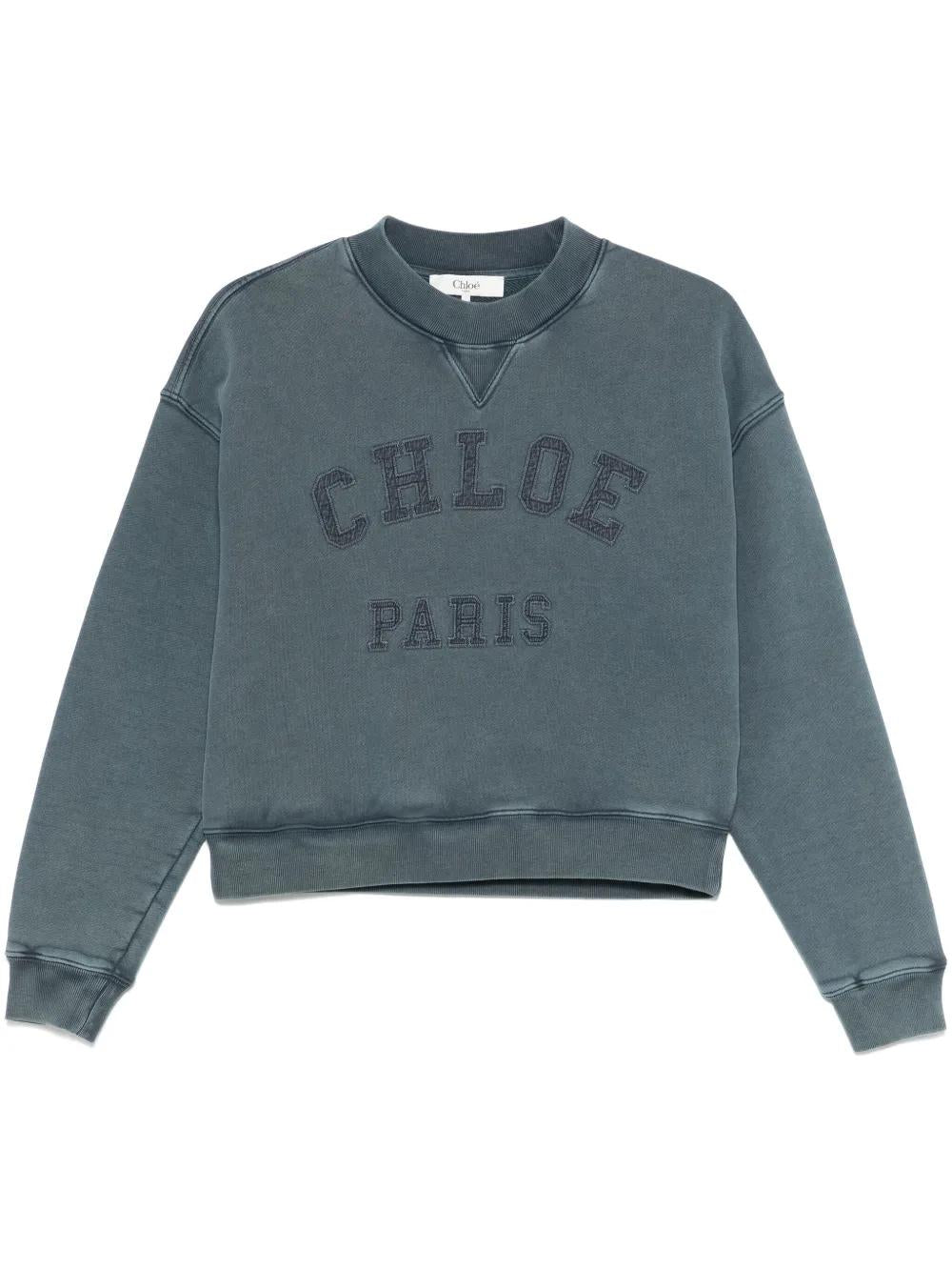 CHLOÉ Logo Sweatshirt - Size S
