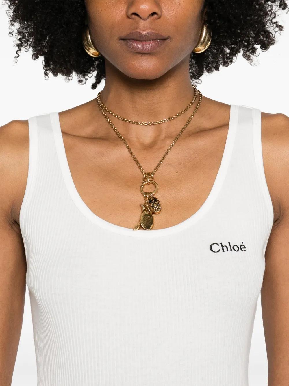 CHLOÉ Cotton Tank Top for Women