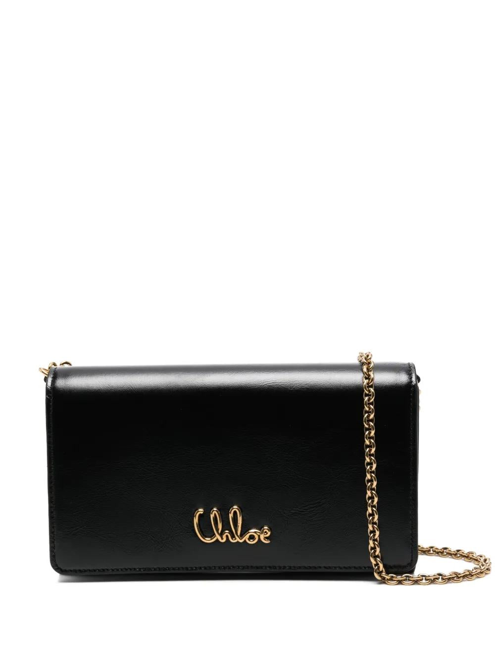 CHLOÉ Iconic Flap and Chain Wallet