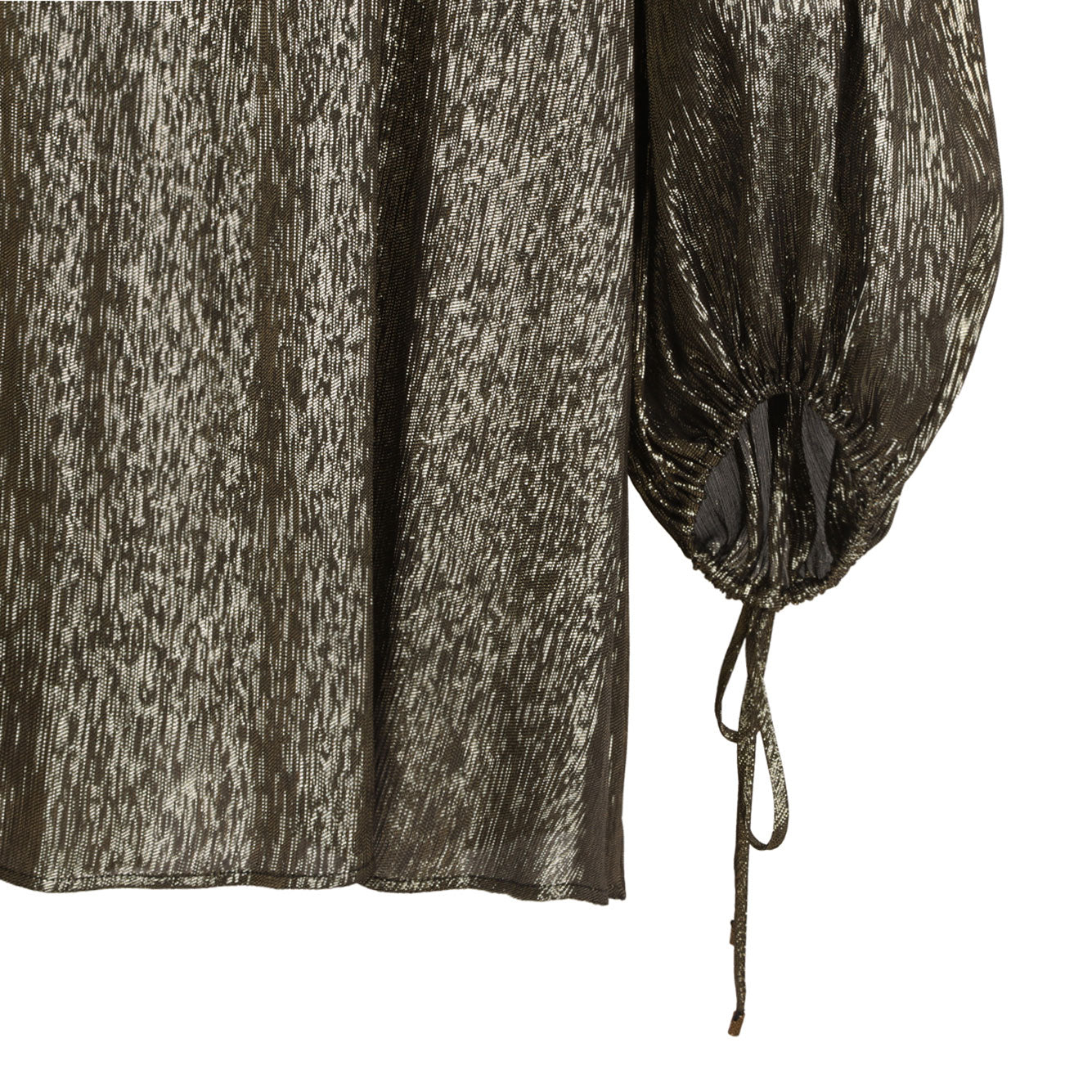 CHLOÉ Silk Metallized Mini Dress