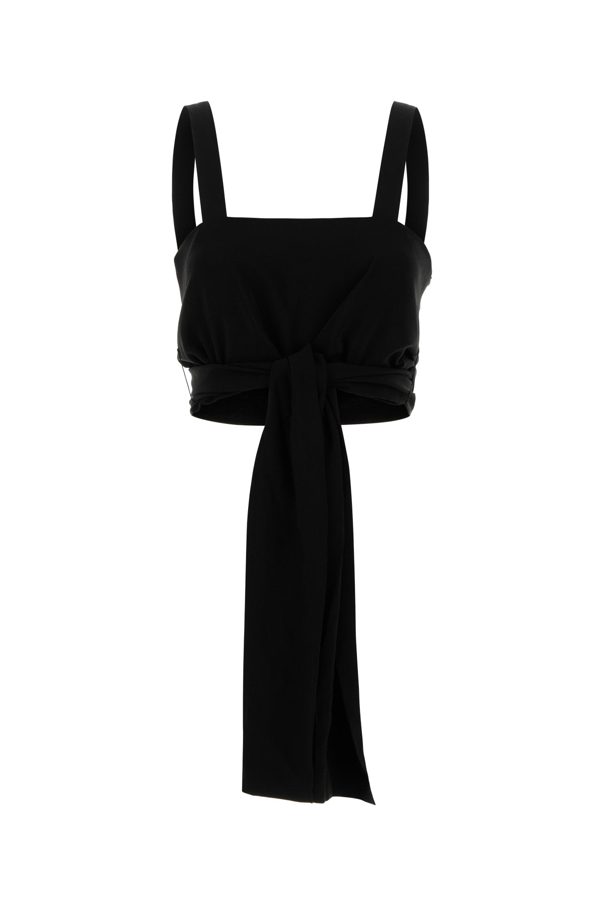 CHLOÉ Womens Mini Pleated Front Short Top