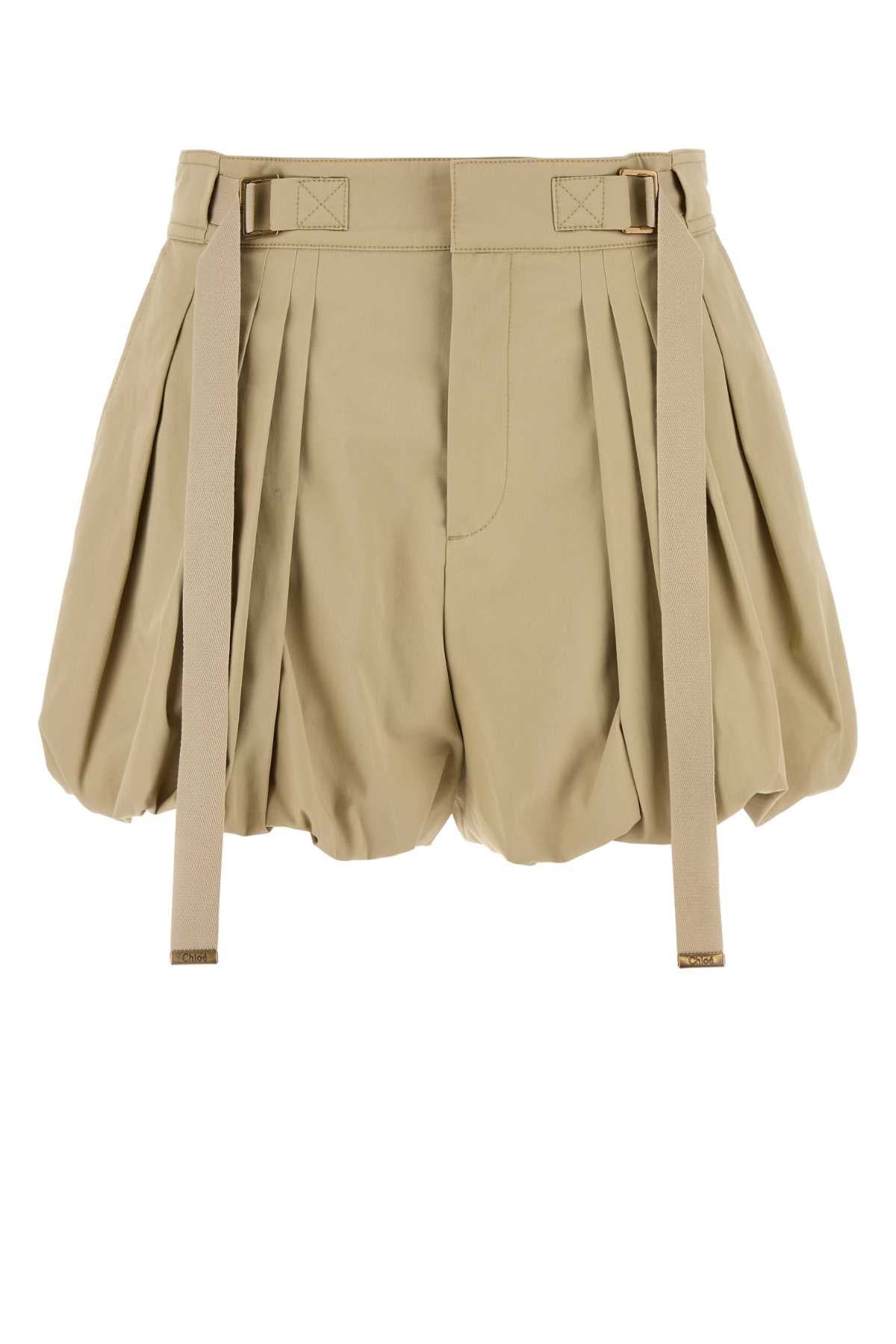 CHLOÉ Women's Cotton Mini Shorts for FW25