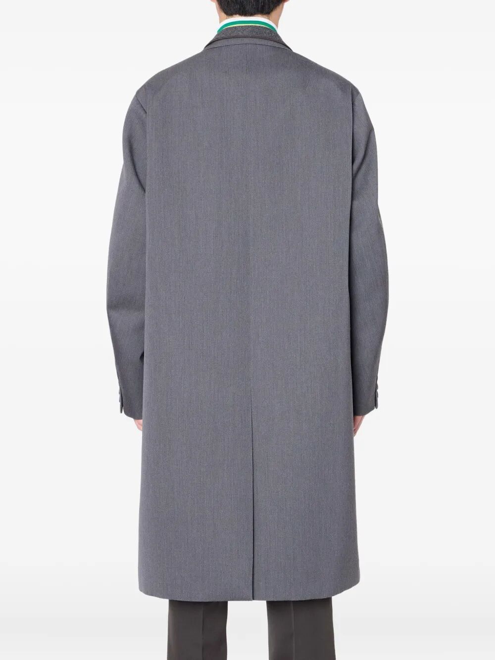 KOLOR Long Classic Wool Jacket for Men