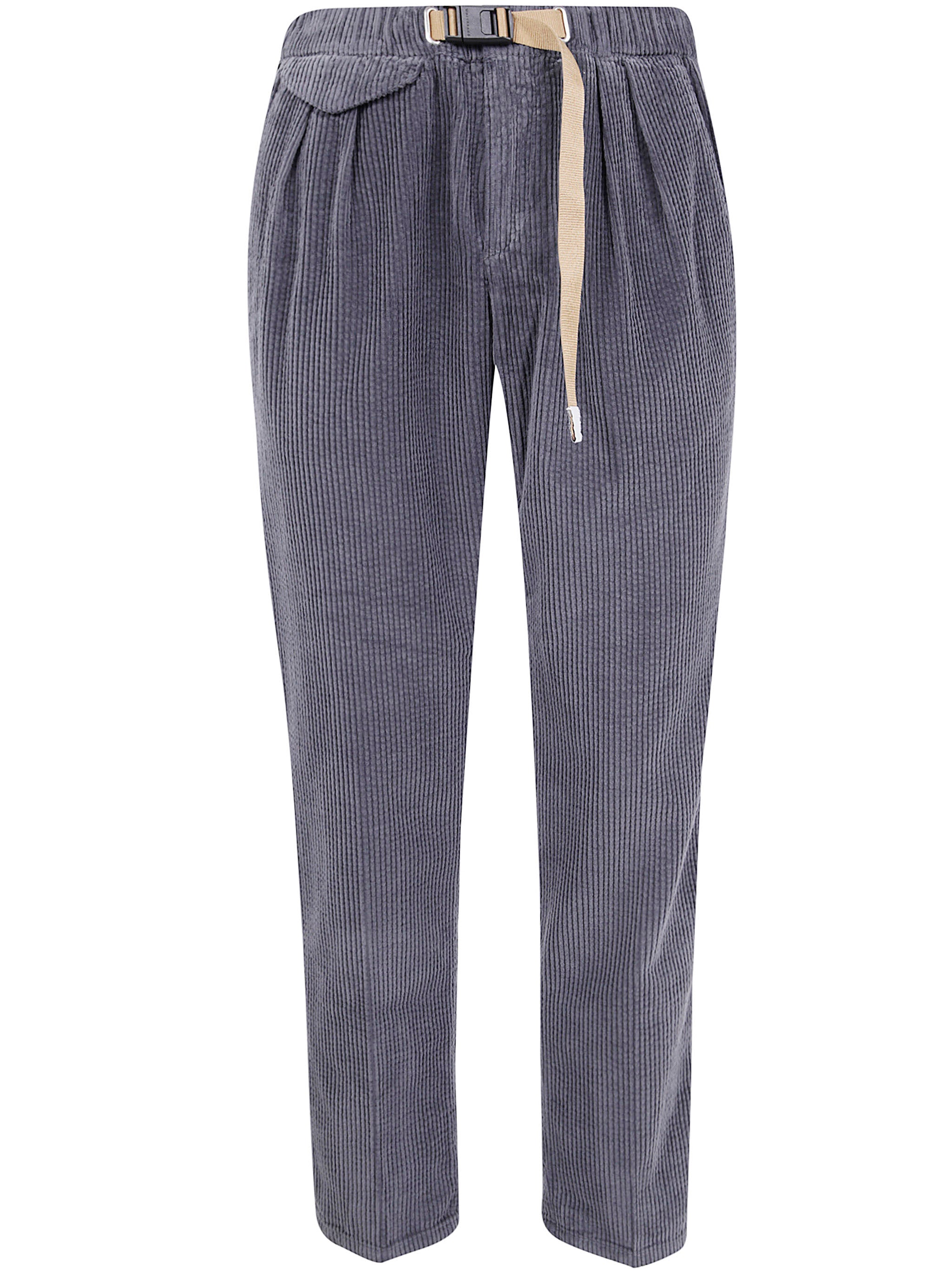 WHITE SAND Long Classic Trousers for Men - FW25