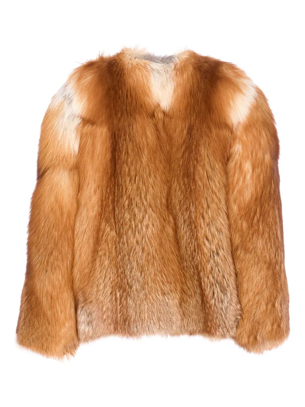 YVES SALOMON Fur Short Mini Jacket for Women