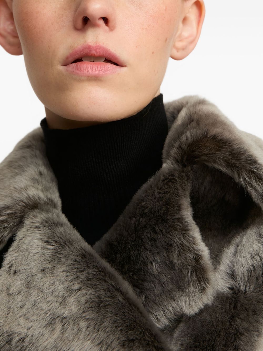 YVES SALOMON Women's Wool Double-Breasted Jacket