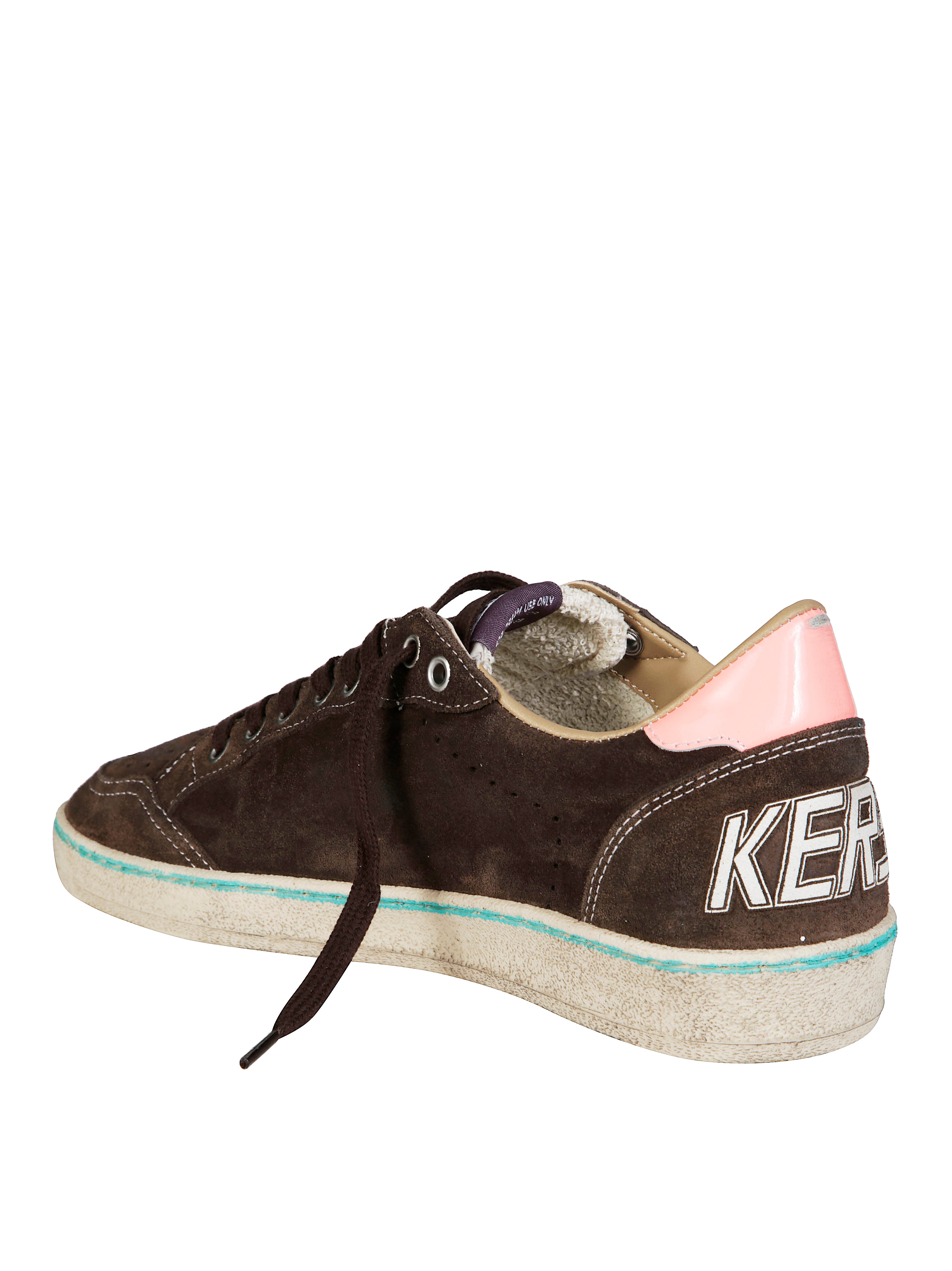 GOLDEN GOOSE Suede Upper Sneaker with Stella Logo - Women