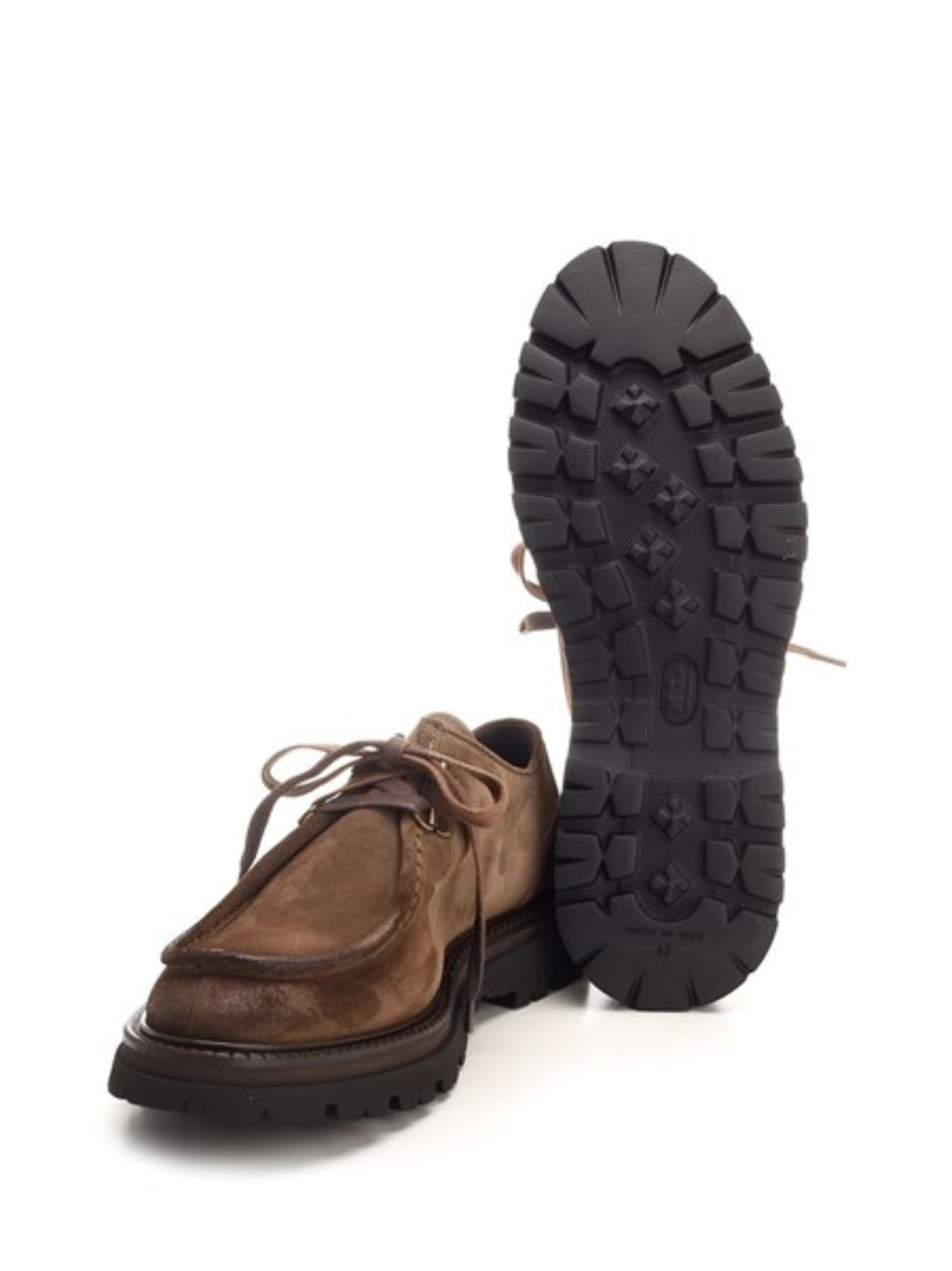 CORVARI Lace-Up Softy Dunn Car Shoes for Men