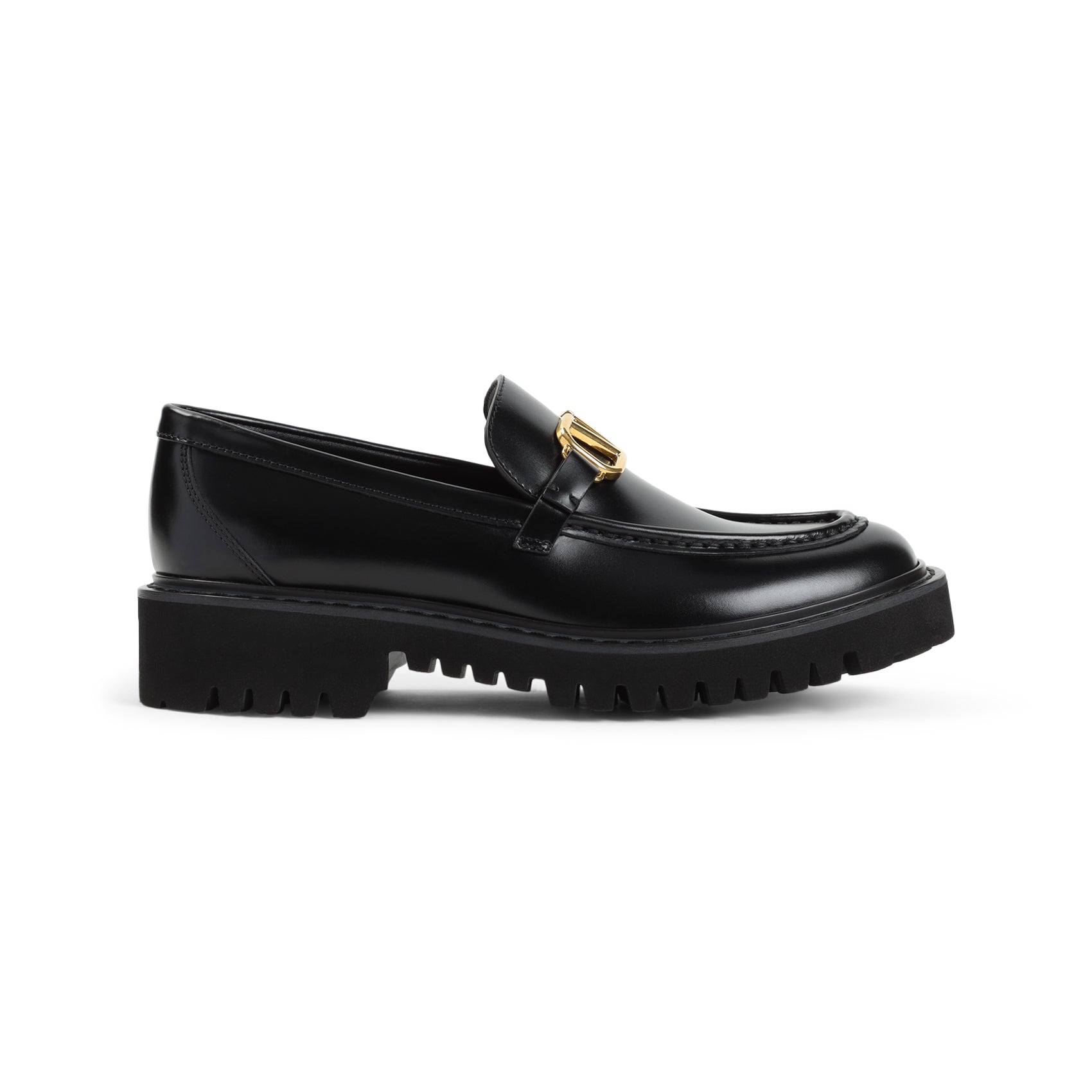 VALENTINO GARAVANI Elegant Loafers - Height: 2.5cm