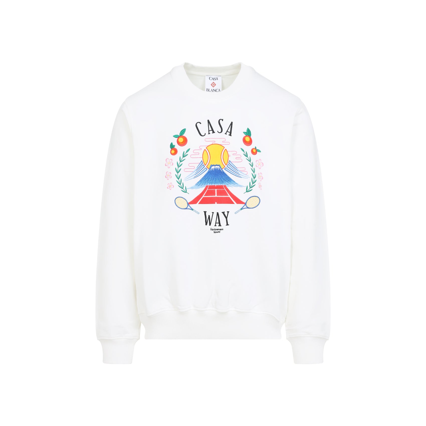 CASABLANCA Casa Way Organic Cotton Sweatshirt