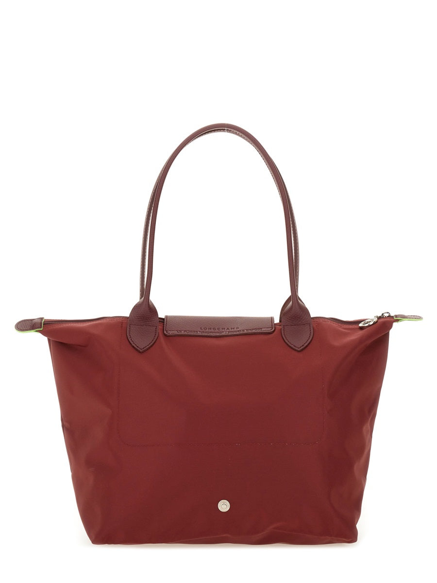 LONGCHAMP Classic Handbag with Leather Accents