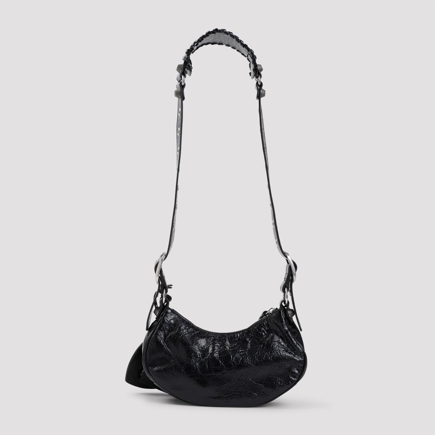BALENCIAGA Mini Leather Shoulder Handbag
