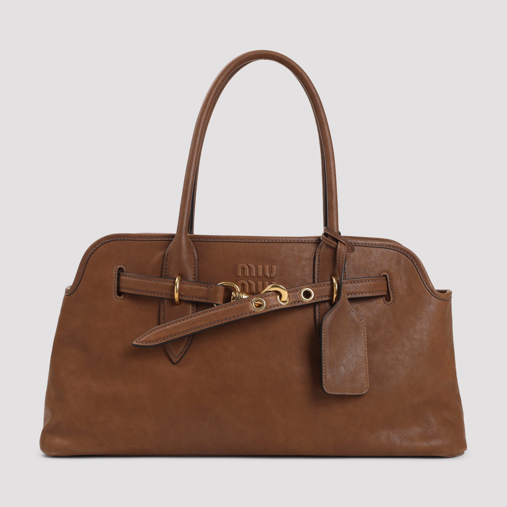 MIU MIU Men's Leather Handbag - W45cm H24cm D14cm