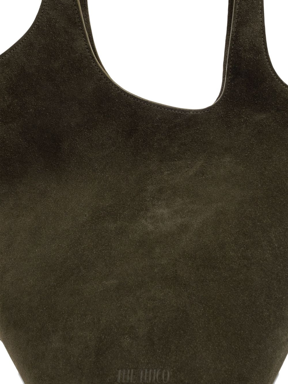 THE ATTICO The Scoop Medium Leather Shoulder Handbag