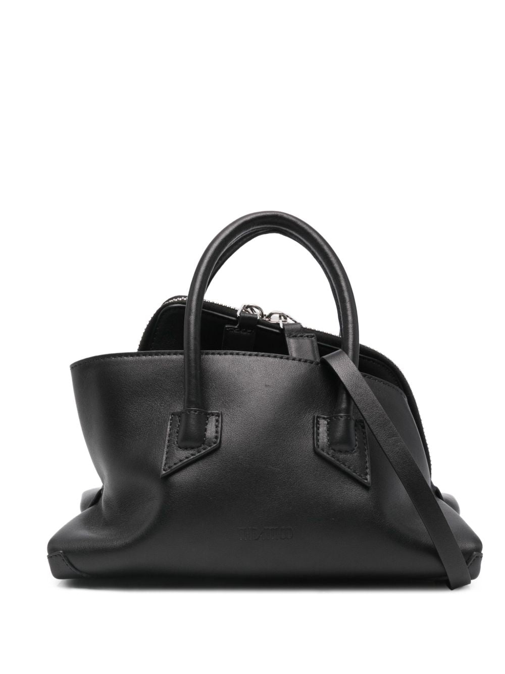 THE ATTICO Mini Leather Tote Handbag
