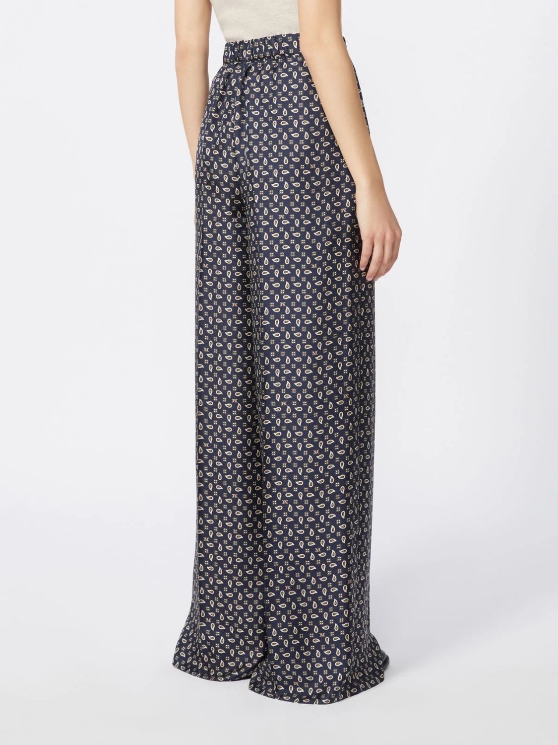 MAX MARA Silk Tailored Trouser for Women