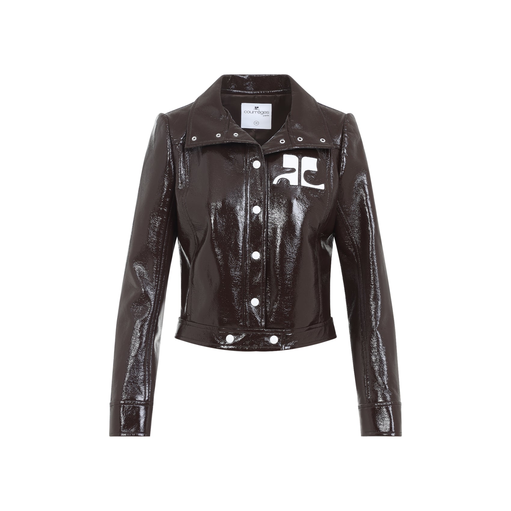 COURREGES Vinyl Jacket for Men - SS26 Collection