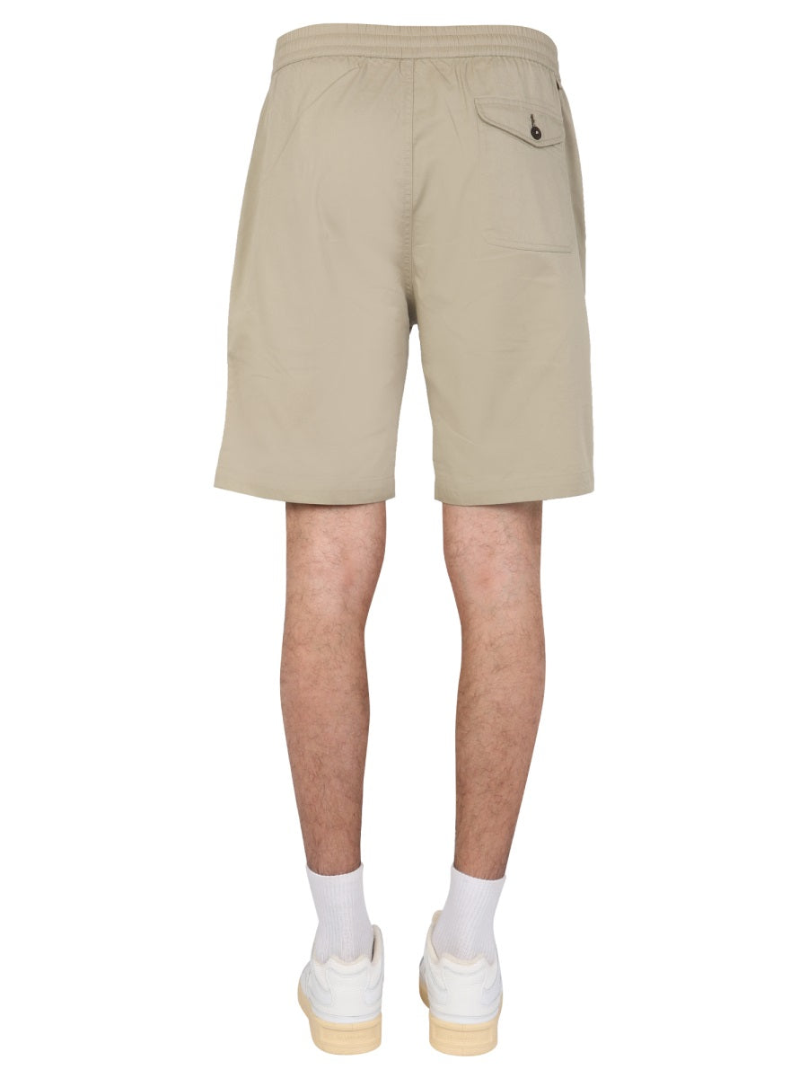 UNIVERSAL WORKS Regular Fit Bermuda Shorts