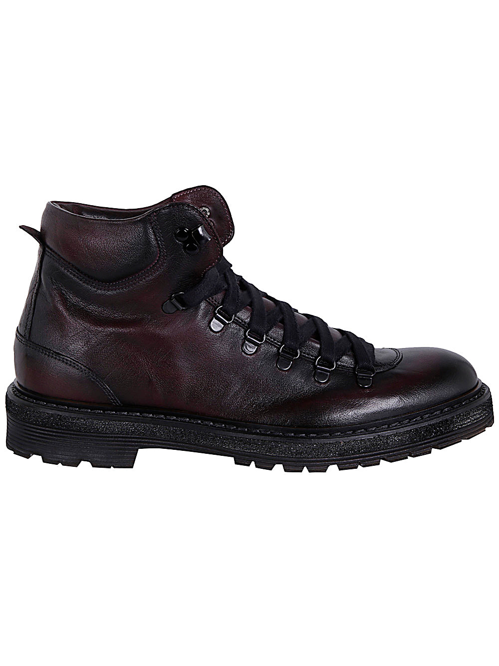 CORVARI Men's Leather Boot with Gunny Bottom