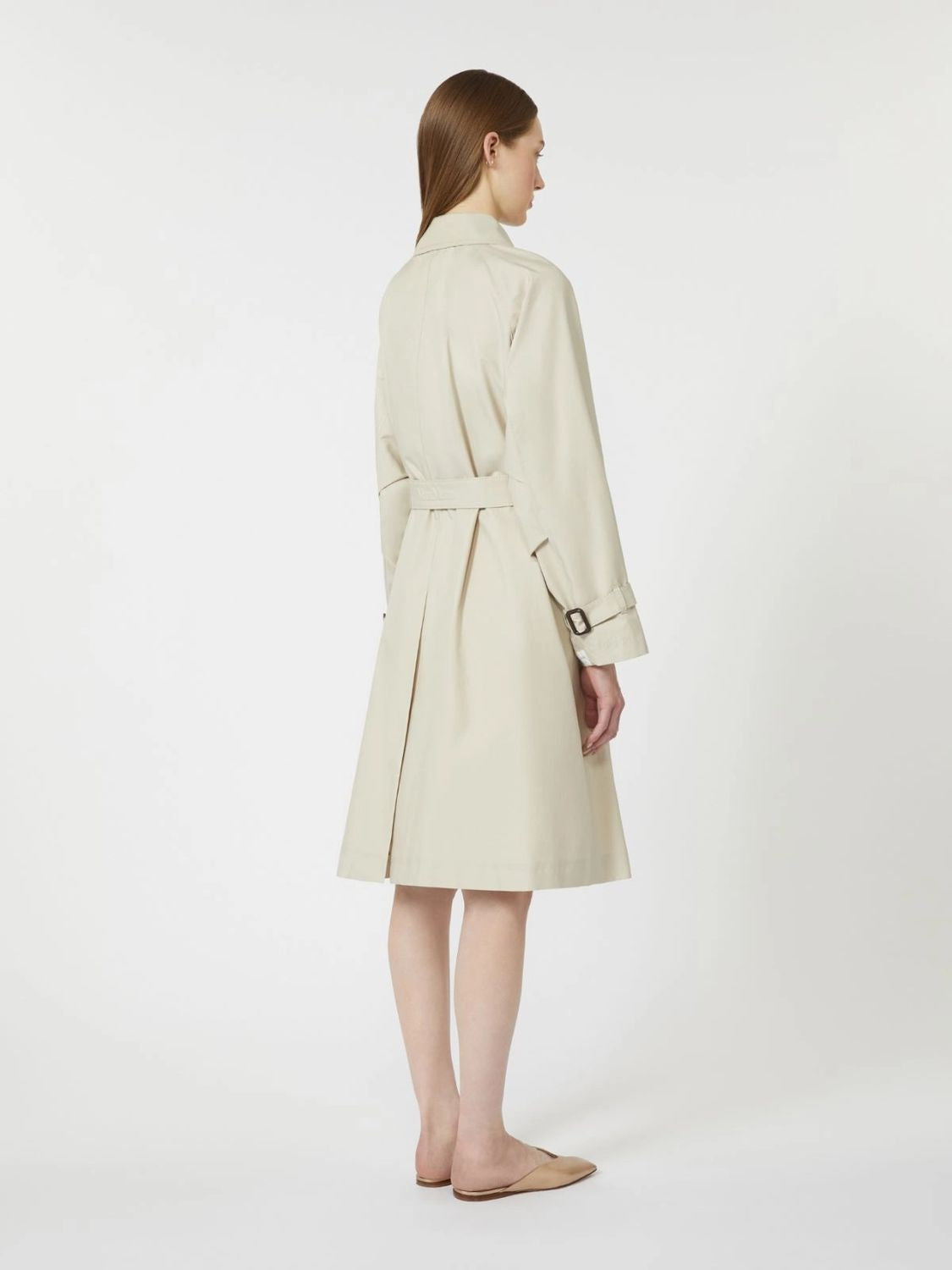 MAX MARA THE CUBE Trendy Mini Trench Raincoat for Women