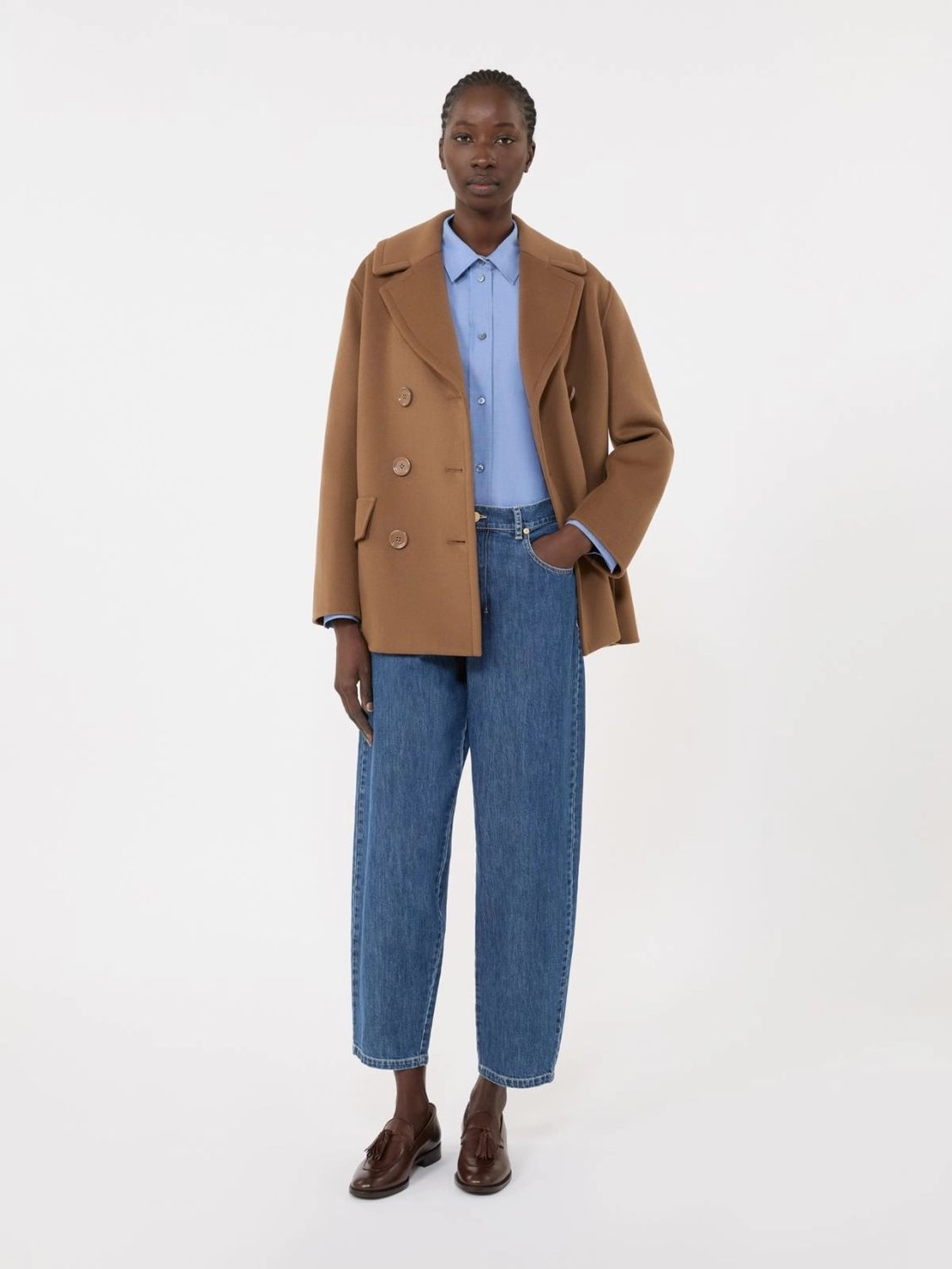 S MAX MARA Effortless Elegance Women's Classic Shirt