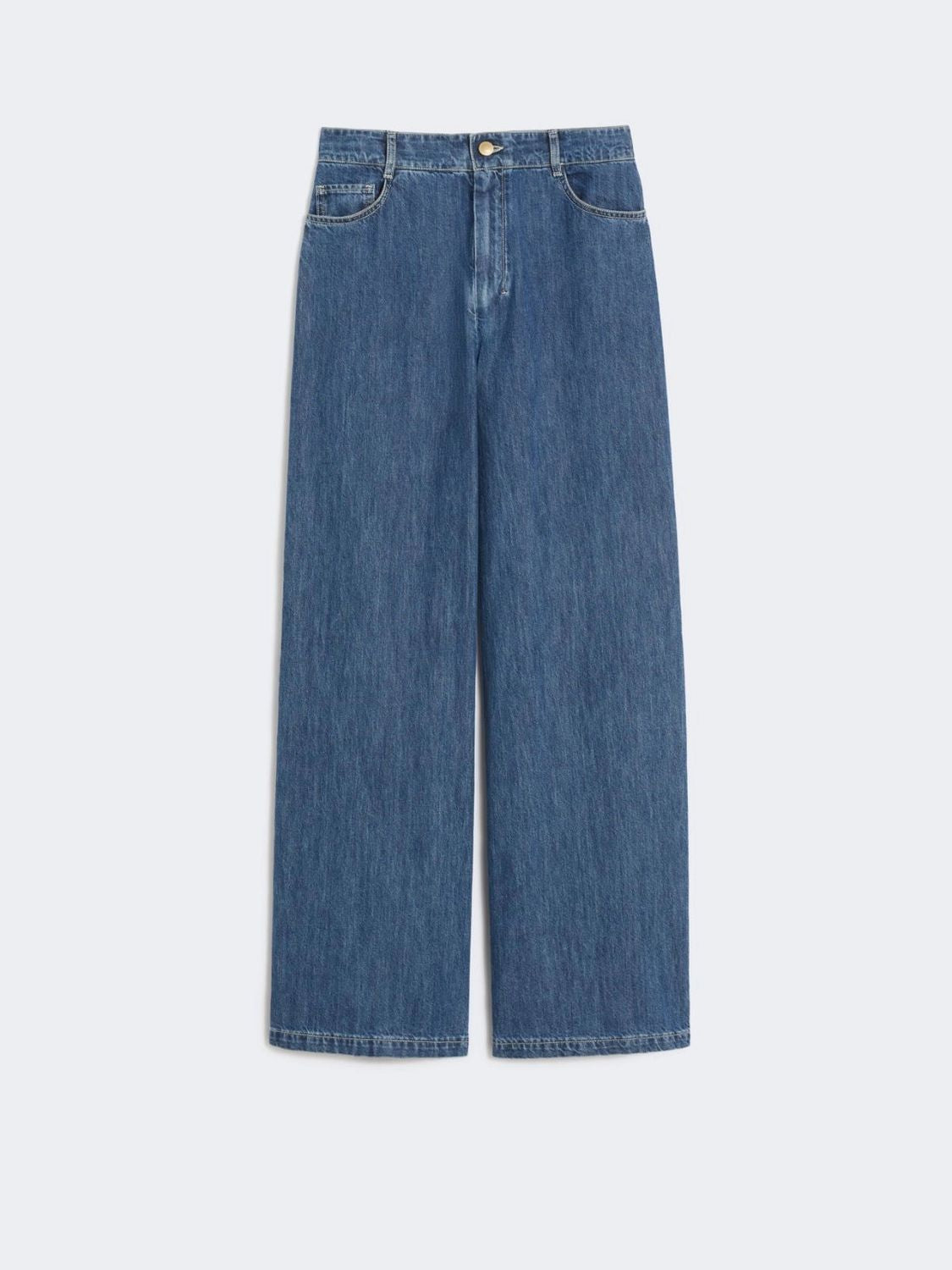 S MAX MARA Denim Trouser for Women - Summer Style