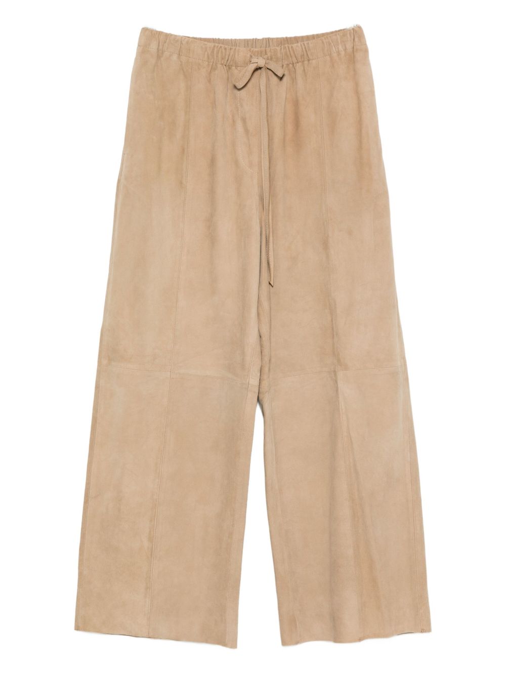 ALYSI Suede Leather Trousers for Women - FW25 Collection