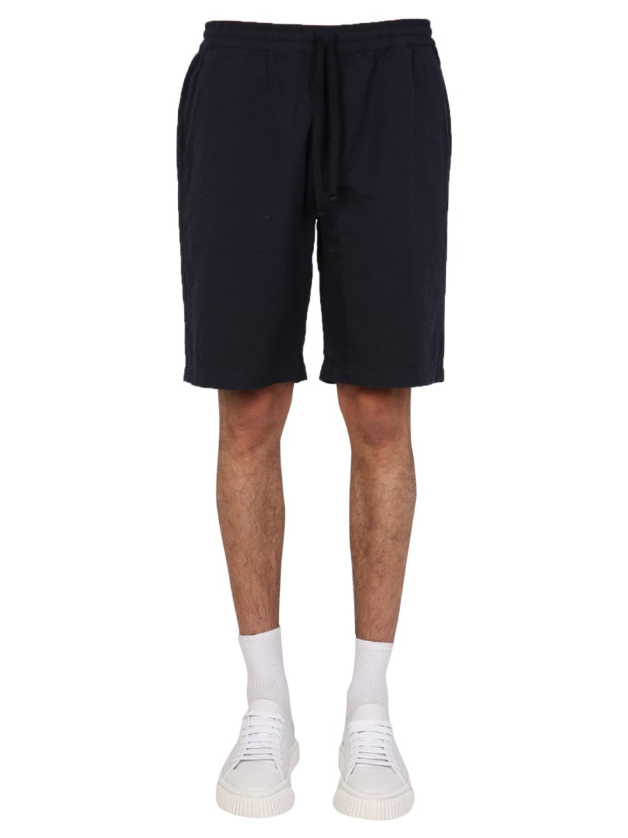 UNIVERSAL WORKS Fleece Bermuda Shorts for Men - Relaxed Fit