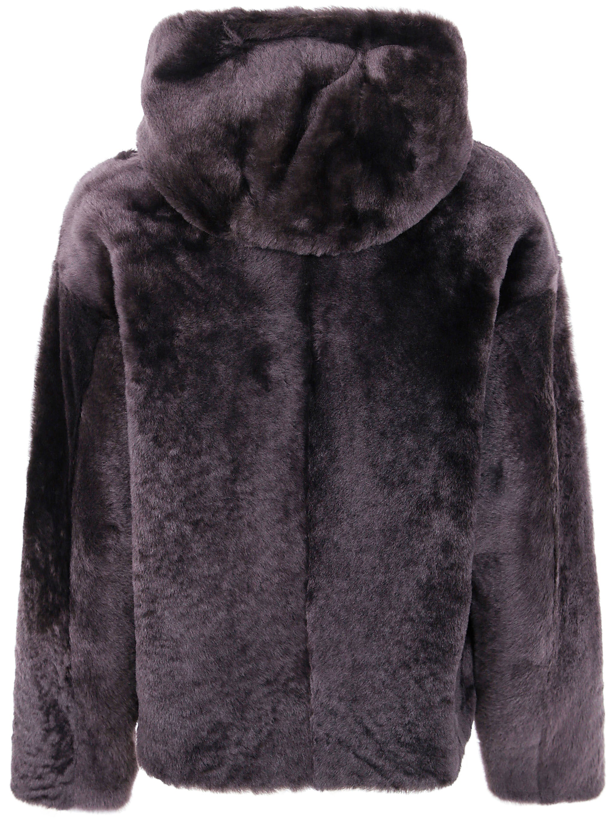 YVES SALOMON Elegant Lamb Fur Jacket - 61cm