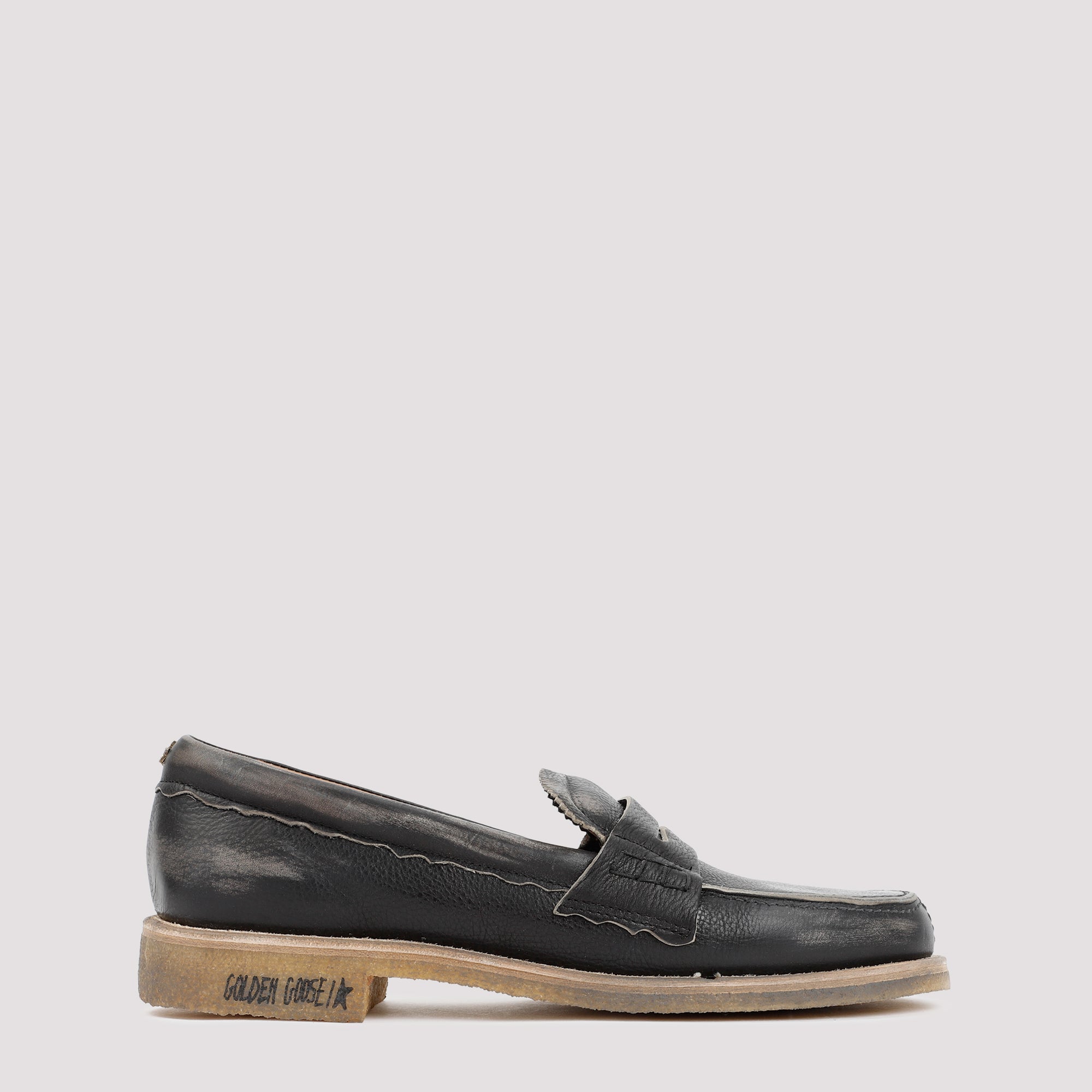GOLDEN GOOSE Leather Loafers for Men - FW25 Collection
