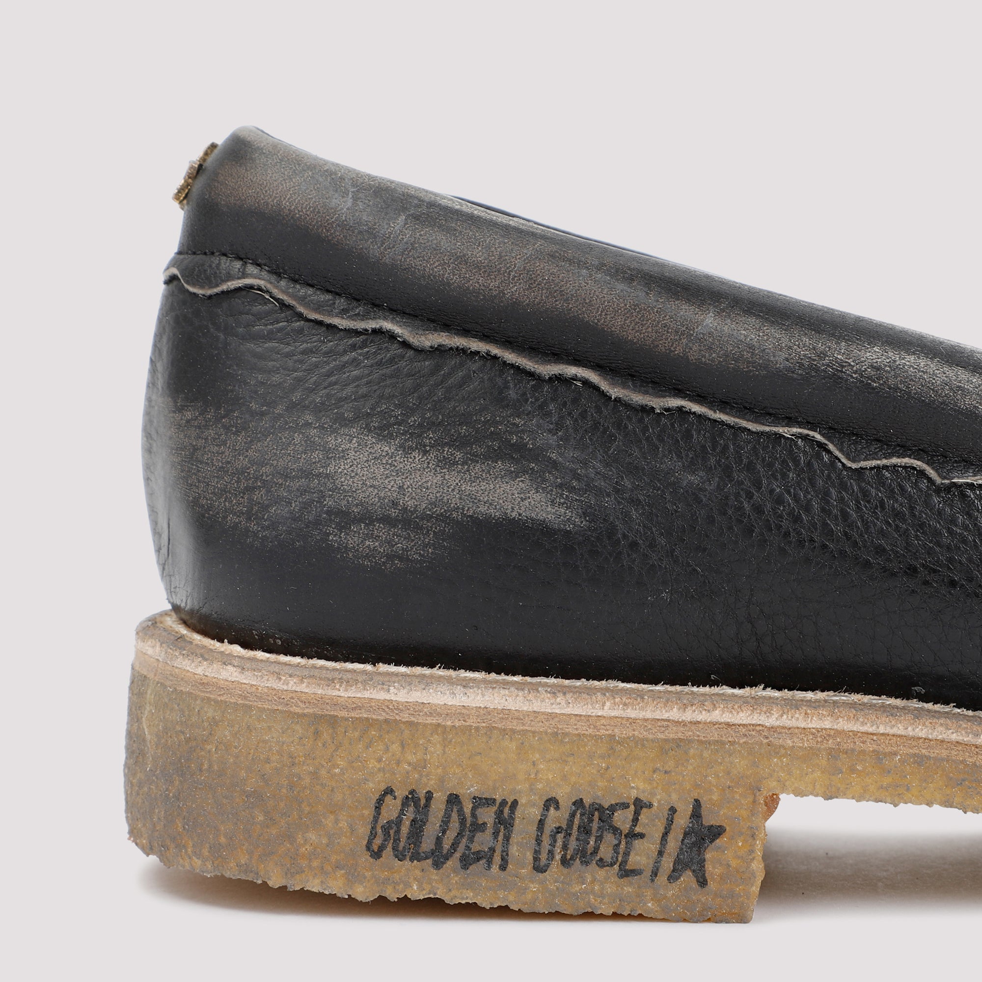 GOLDEN GOOSE Leather Loafers for Men - FW25 Collection