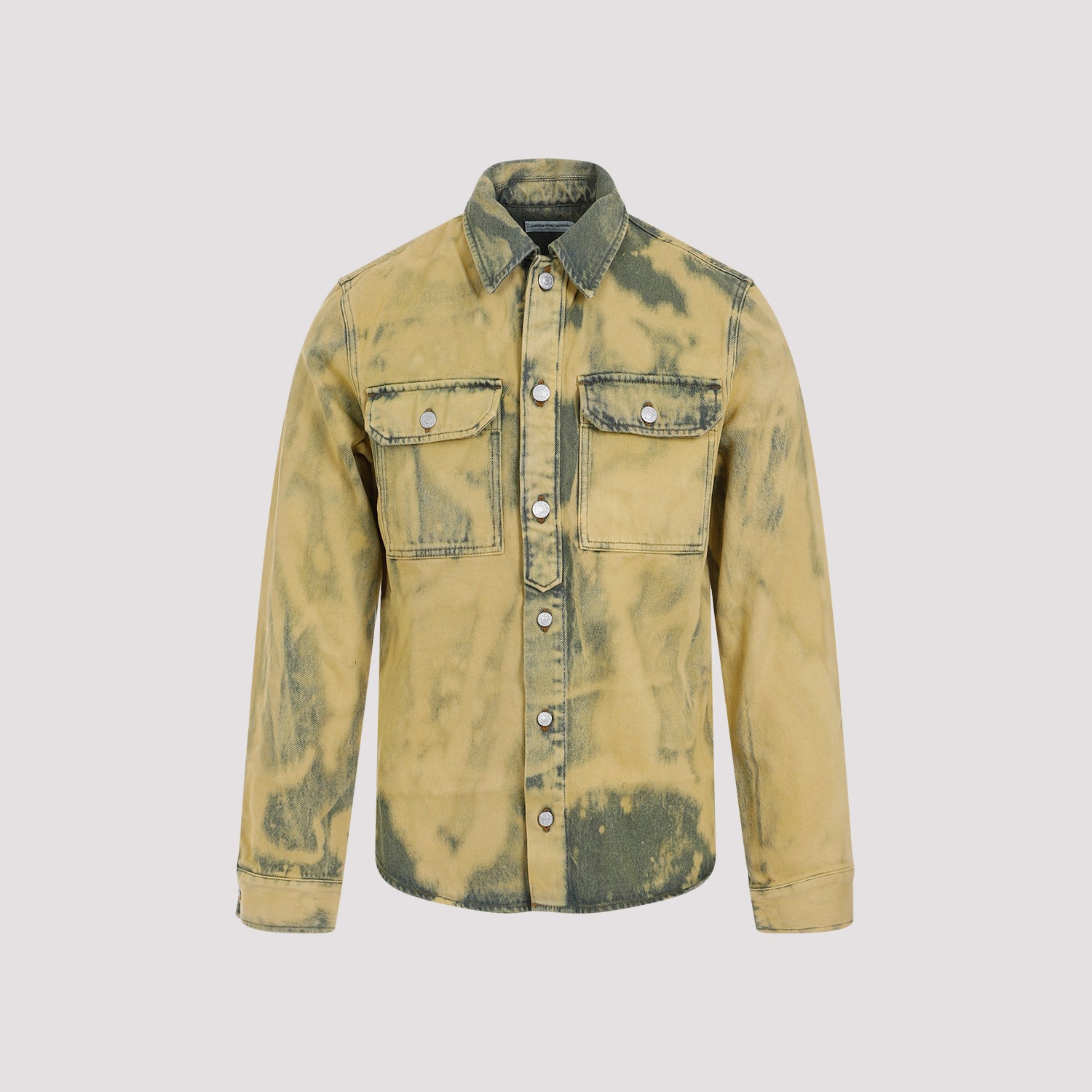DRIES VAN NOTEN Men's Cotton Curtis Shirt - SS24 Collection