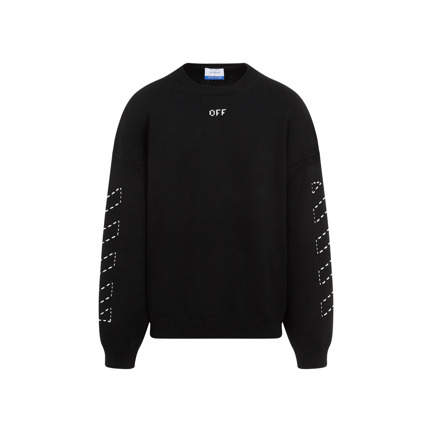 OFF WHITE Stitch Arrow Diags Pullover for Men - SS25