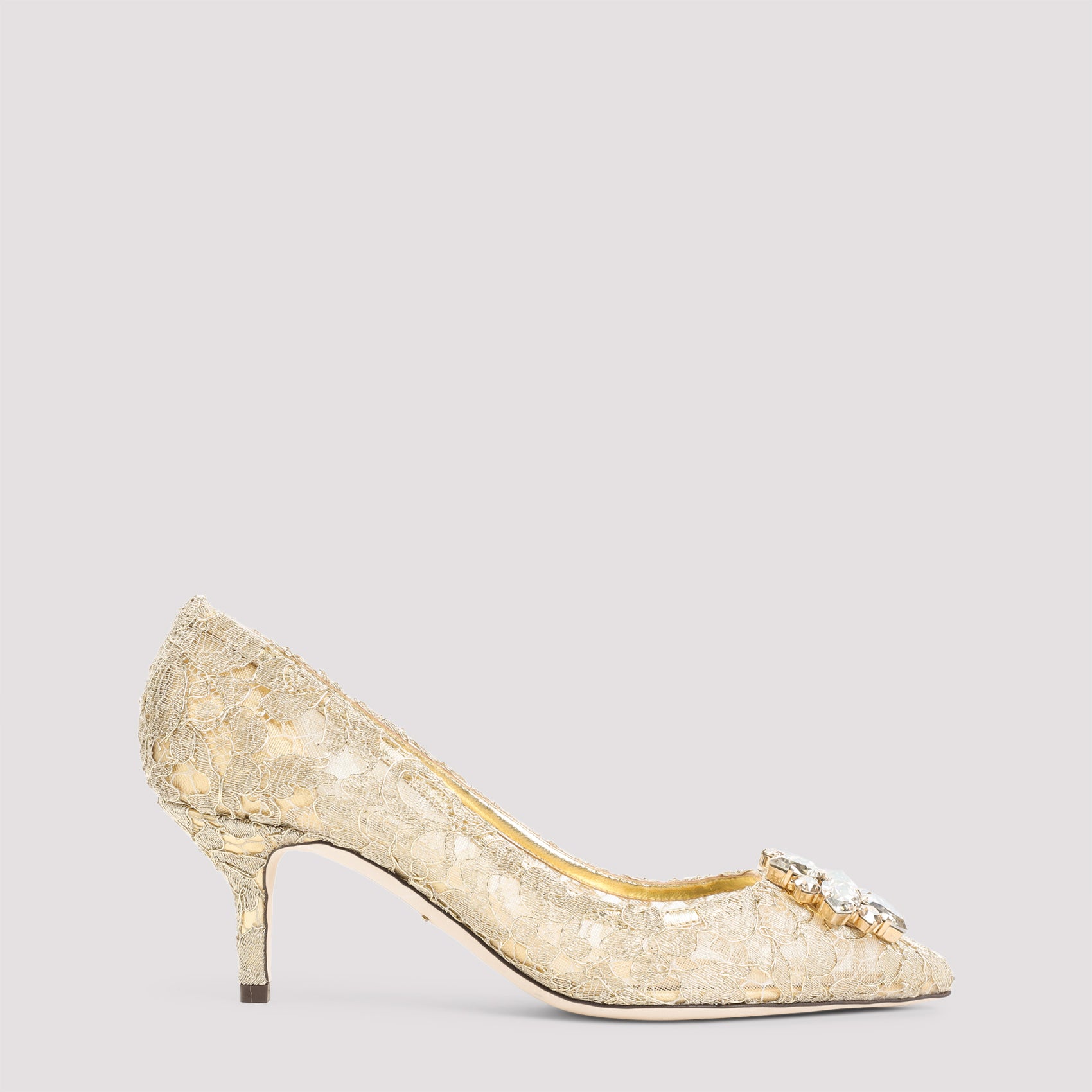 DOLCE & GABBANA Luxe Lace Pumps with 6.5cm Heel