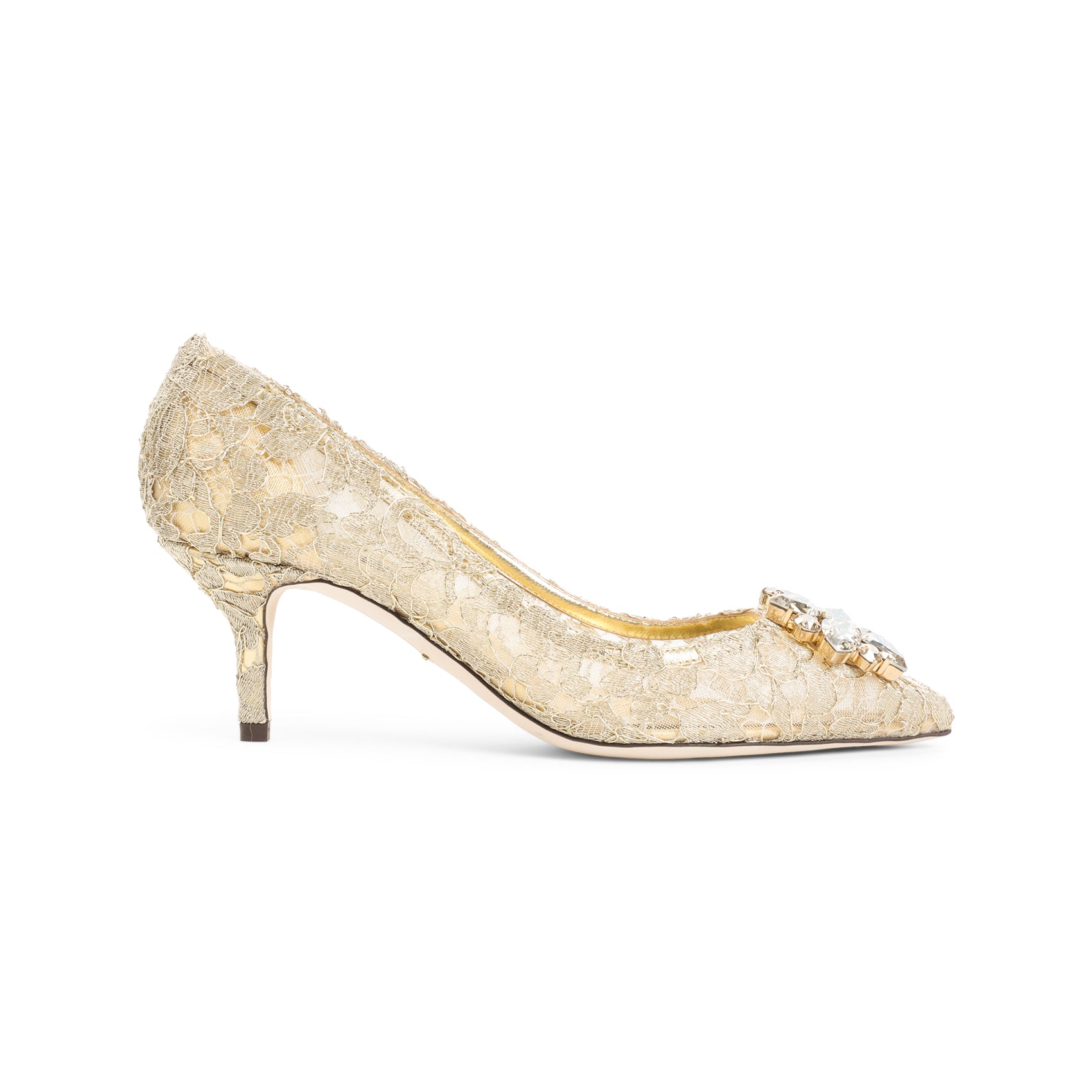DOLCE & GABBANA Luxe Lace Pumps with 6.5cm Heel