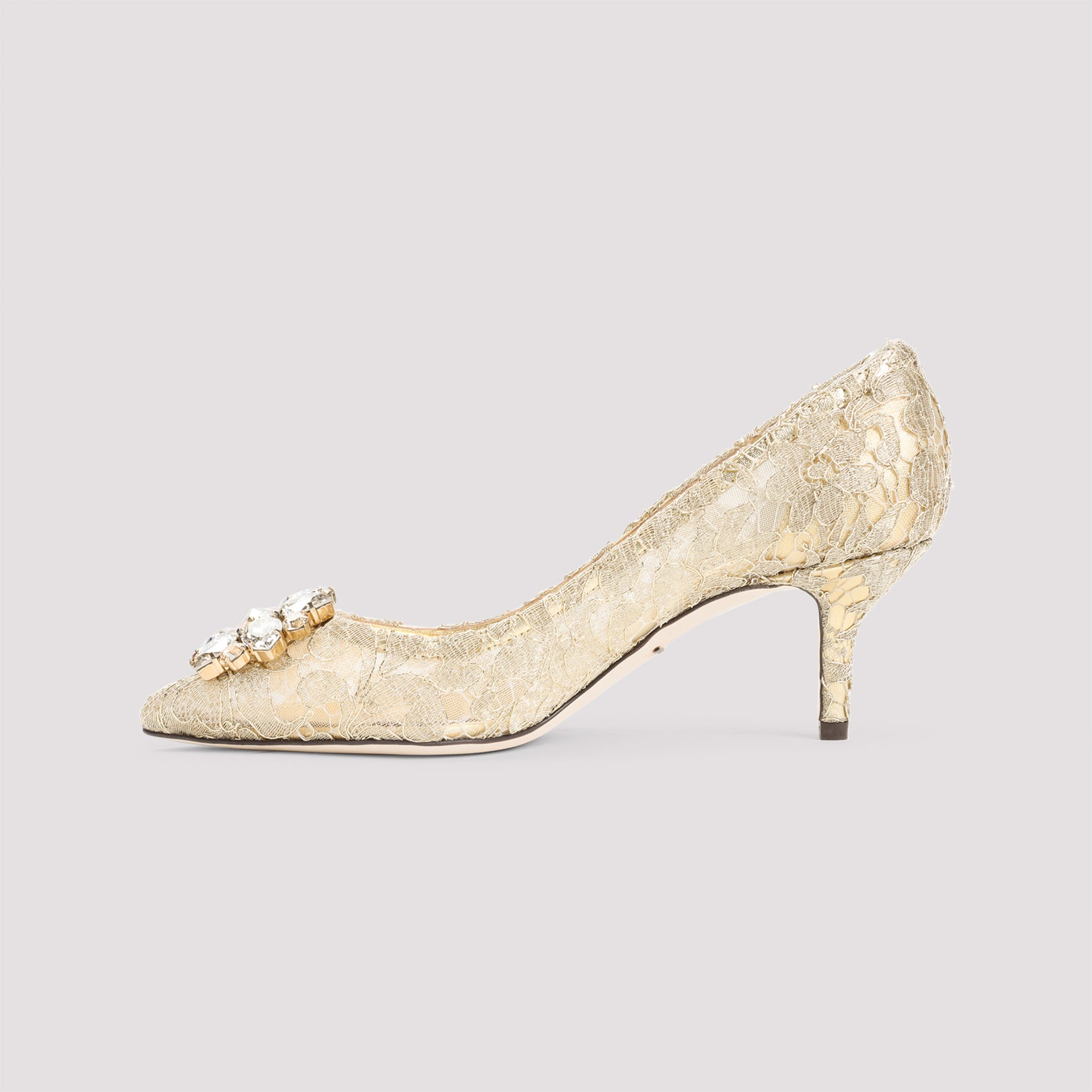 DOLCE & GABBANA Luxe Lace Pumps with 6.5cm Heel