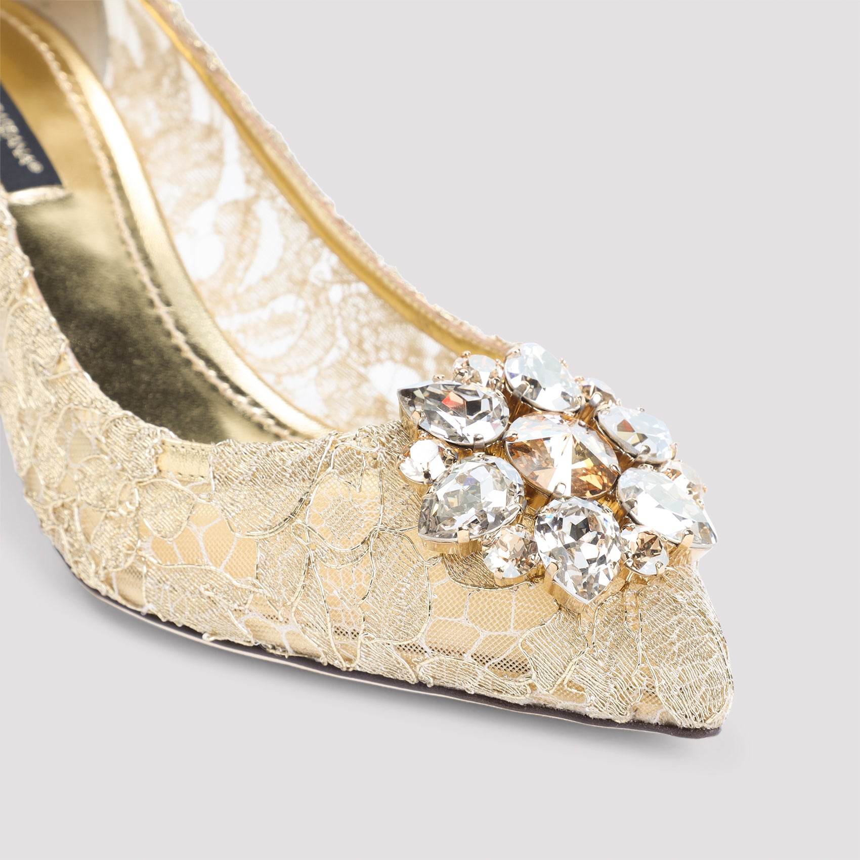 DOLCE & GABBANA Luxe Lace Pumps with 6.5cm Heel
