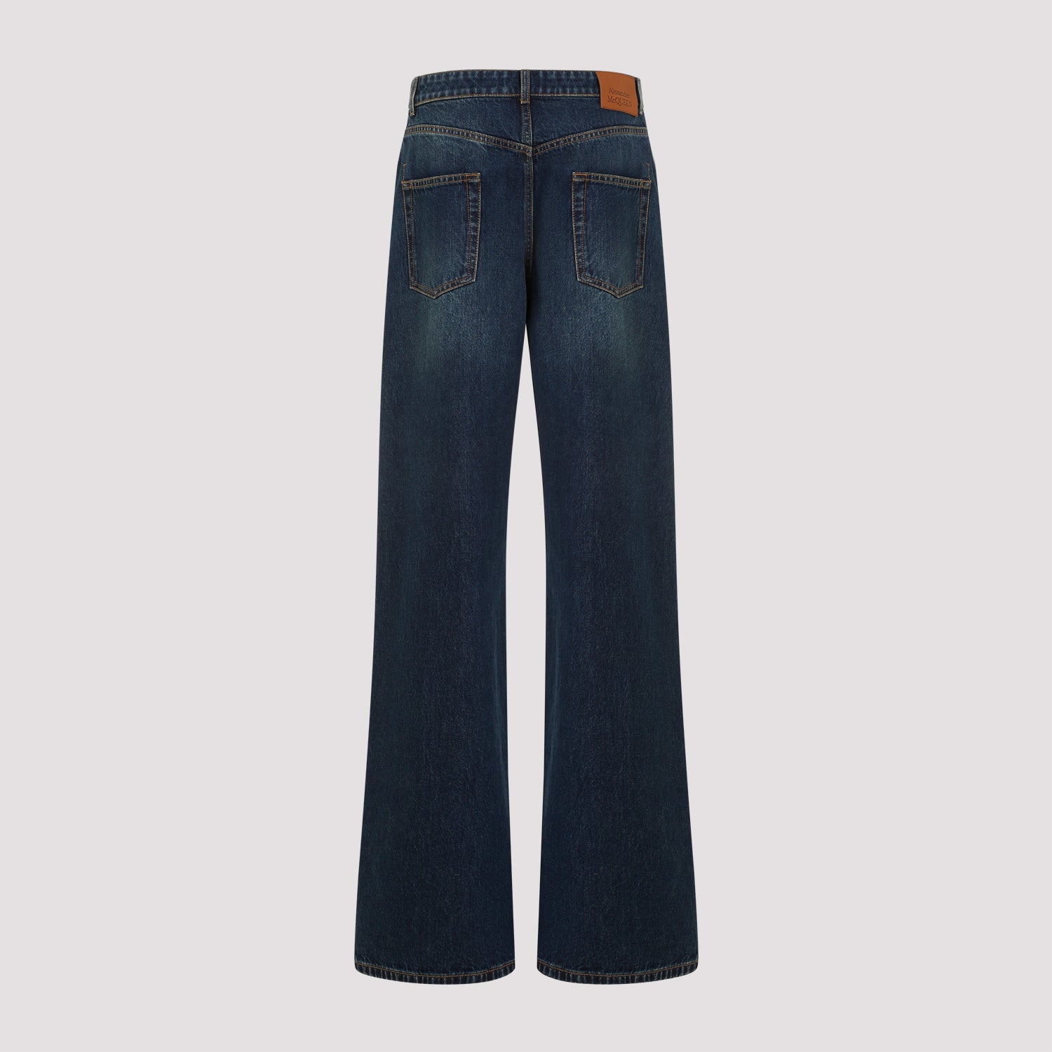 ALEXANDER MCQUEEN Cotton Jeans for Men - FW24 Collection