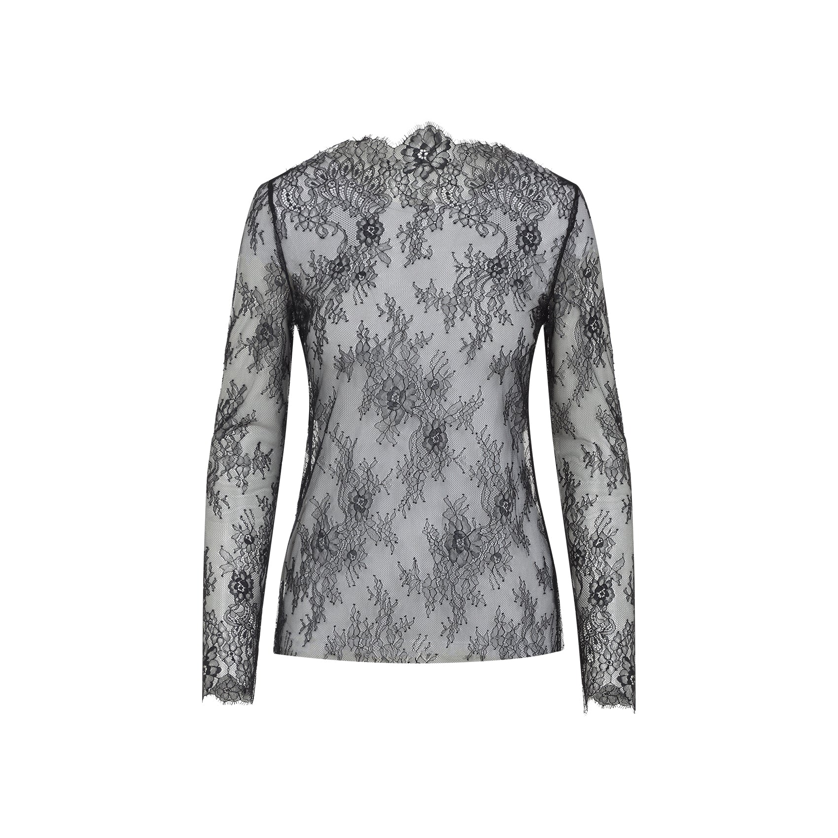 ALBERTA FERRETTI Lace Long Sleeve T-Shirt