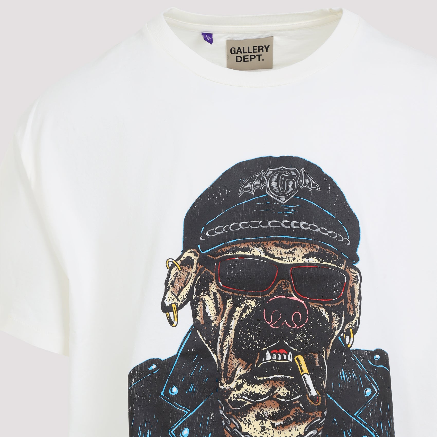 GALLERY DEPT. Oct Biker Dog T-Shirt for Men
